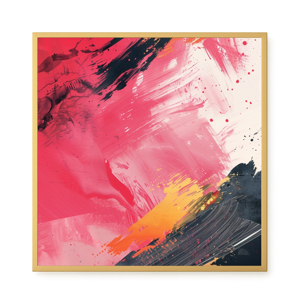 Color Fusion Canvas Wall Art