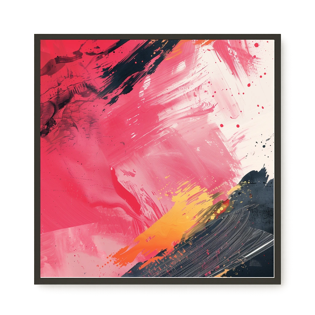 Color Fusion Canvas Wall Art