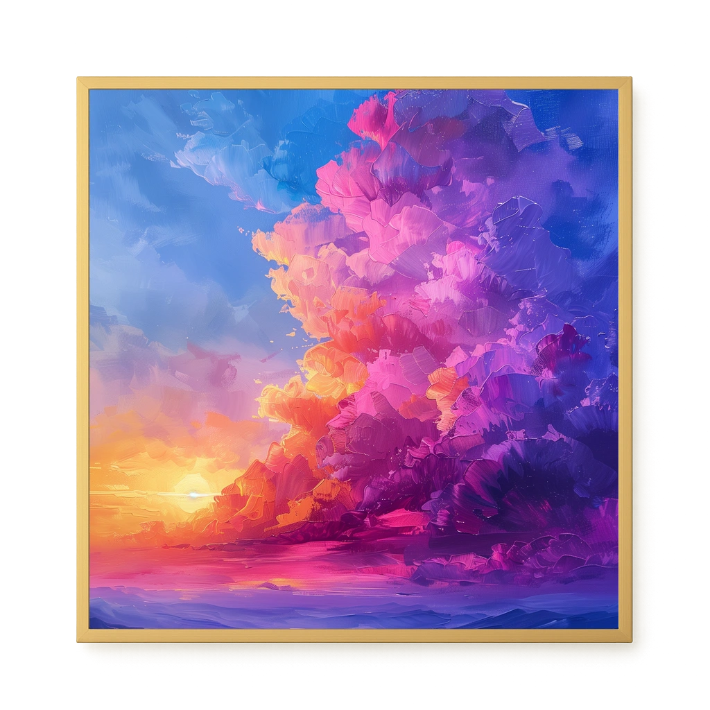 Soft Sunset Canvas Wall Art