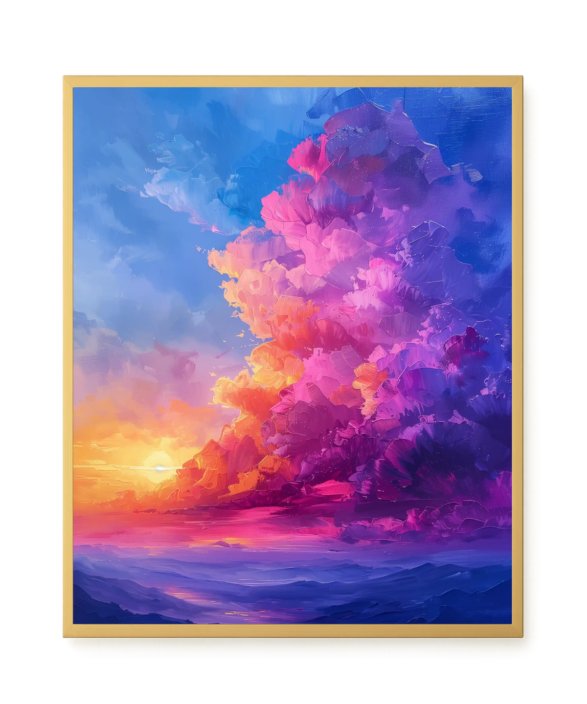 Soft Sunset Canvas Wall Art
