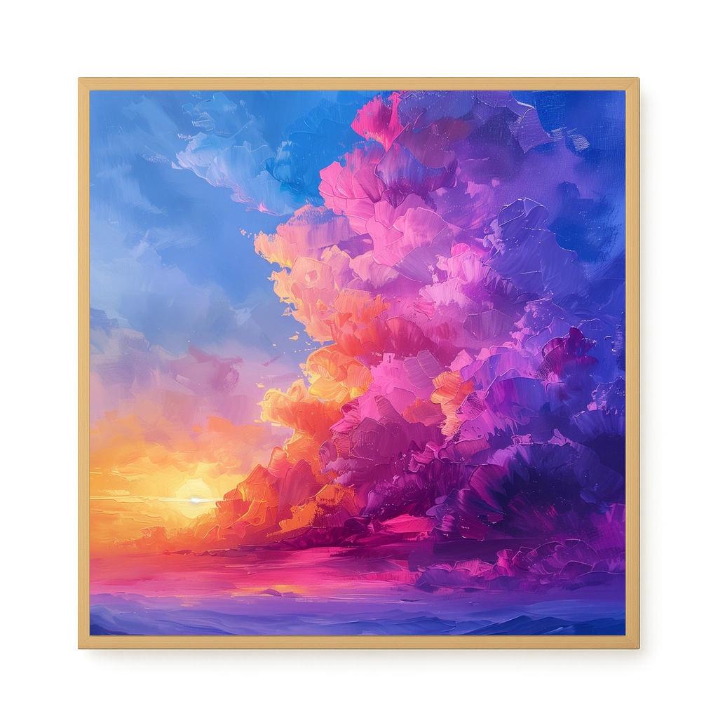 Soft Sunset Canvas Wall Art