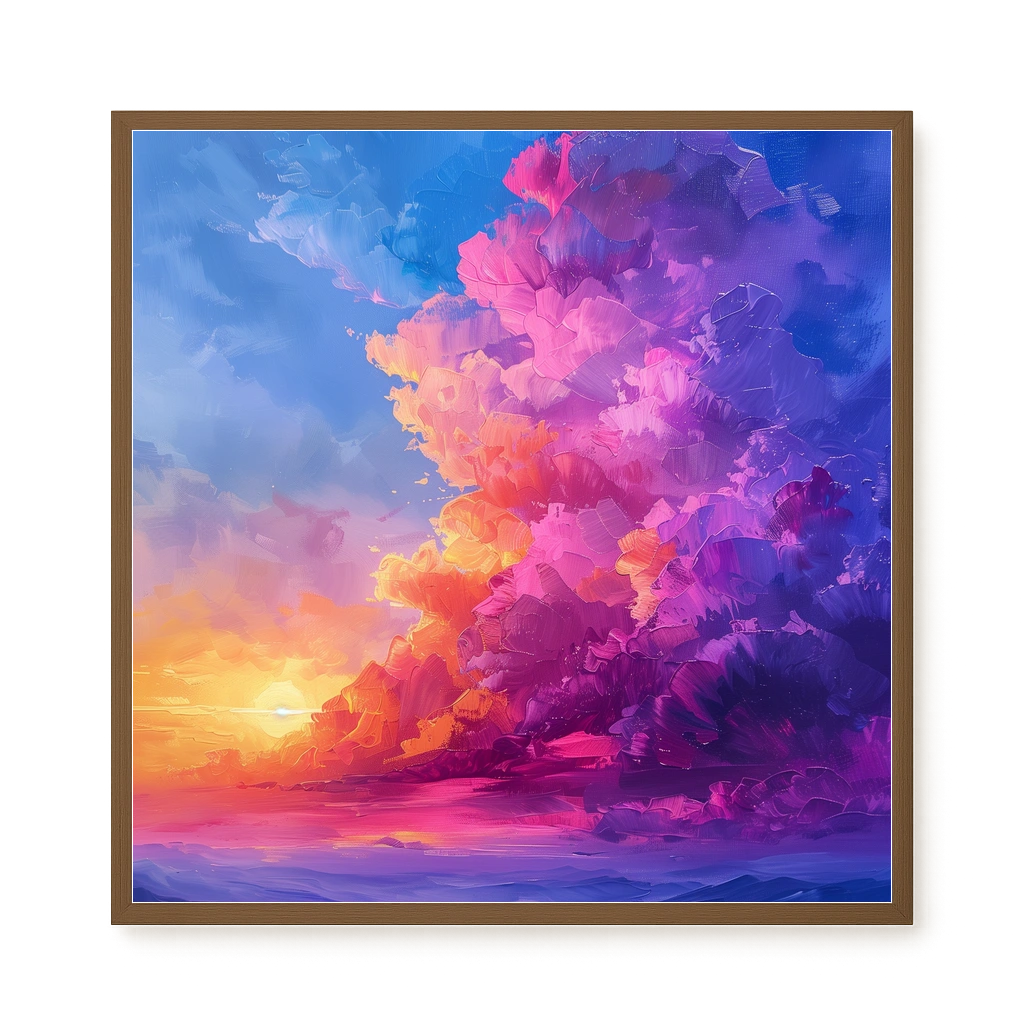 Soft Sunset Canvas Wall Art