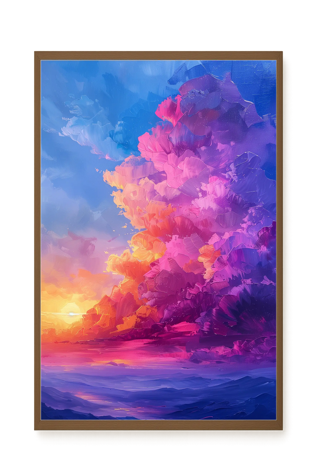 Soft Sunset Canvas Wall Art