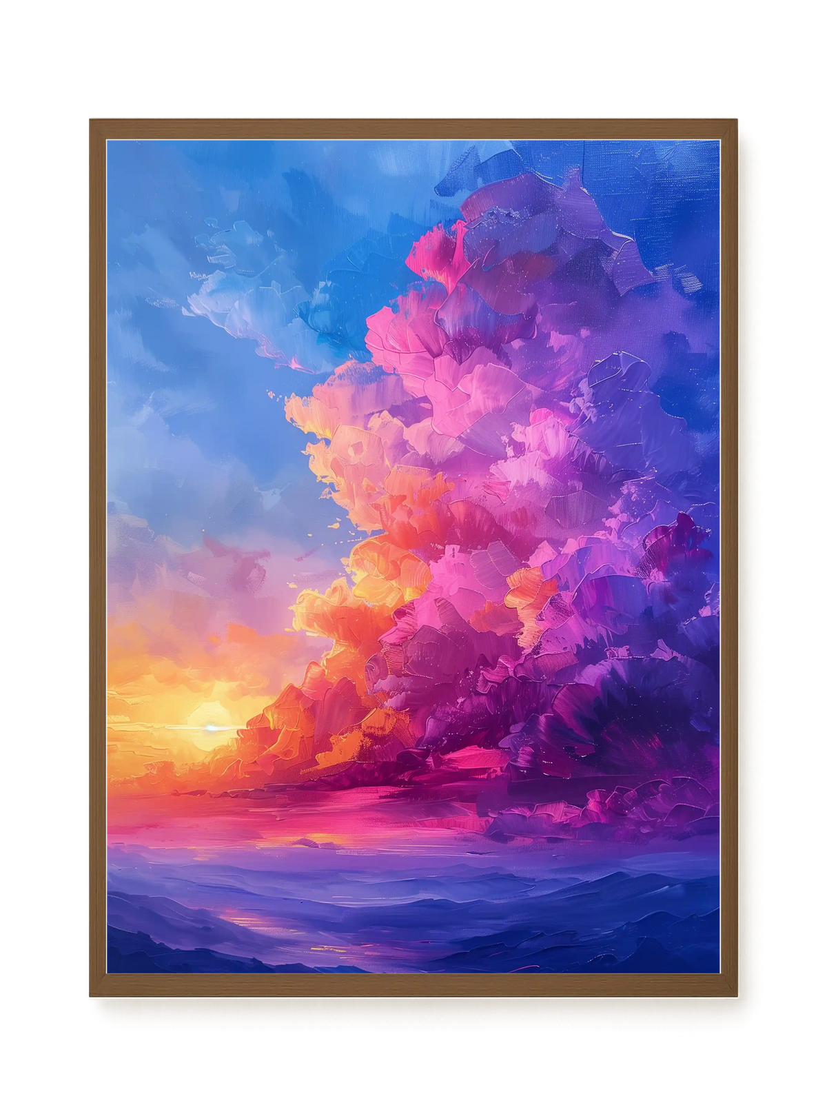 Soft Sunset Canvas Wall Art