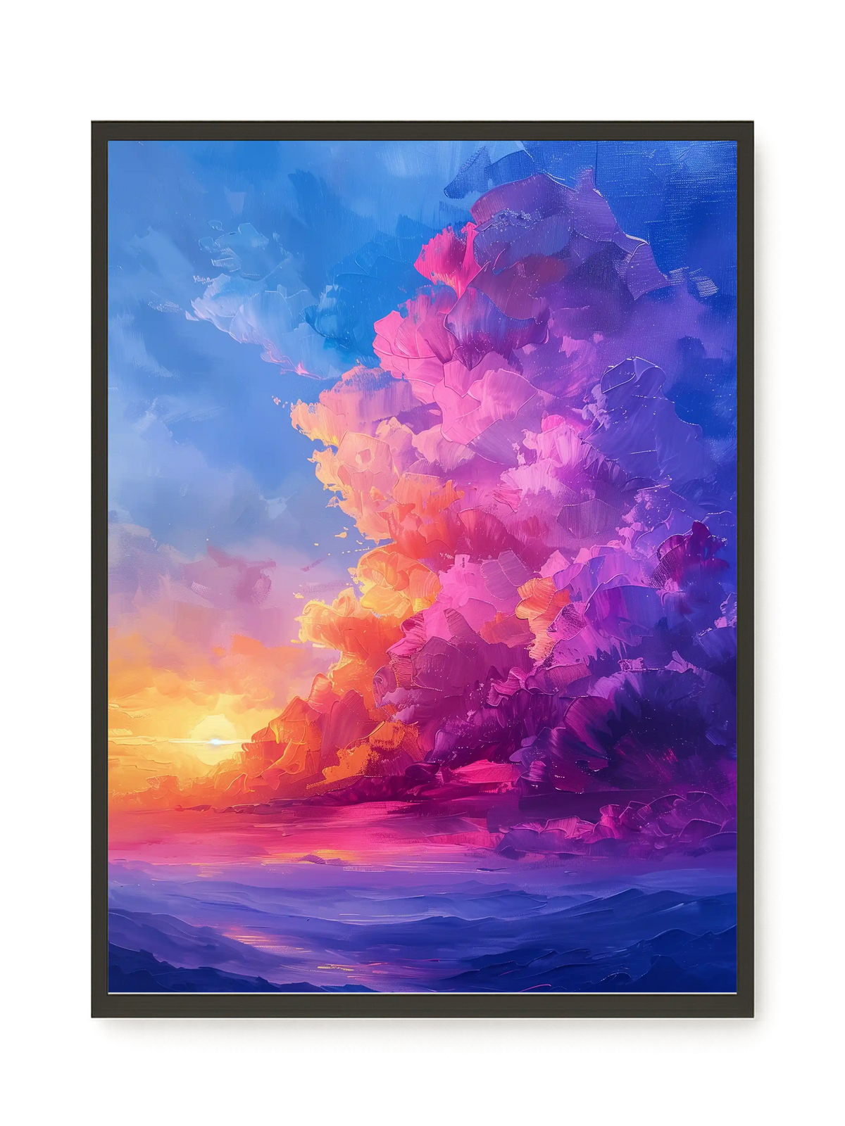 Soft Sunset Canvas Wall Art