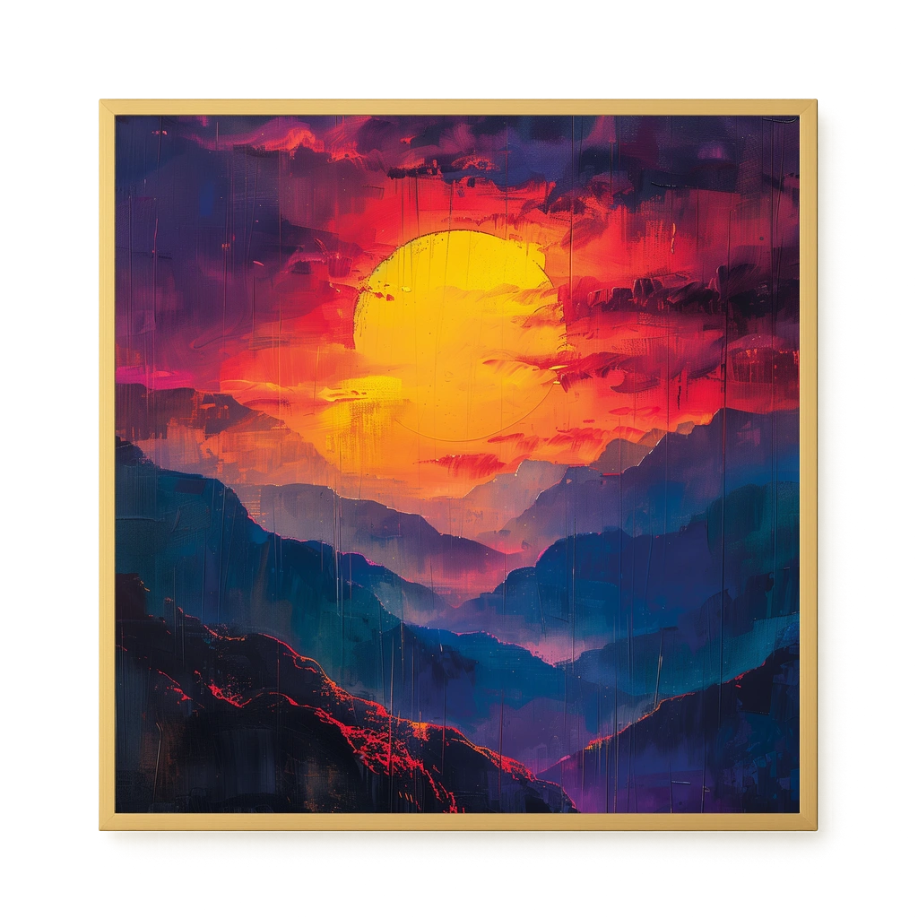 Dark Sun Canvas Print