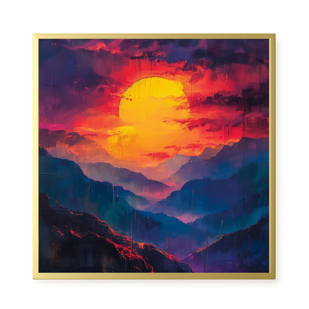 Dark Sun Canvas Print