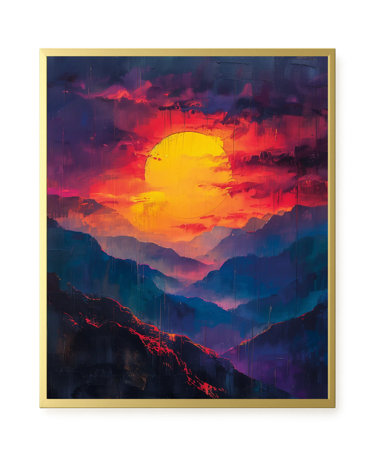 Dark Sun Canvas Print