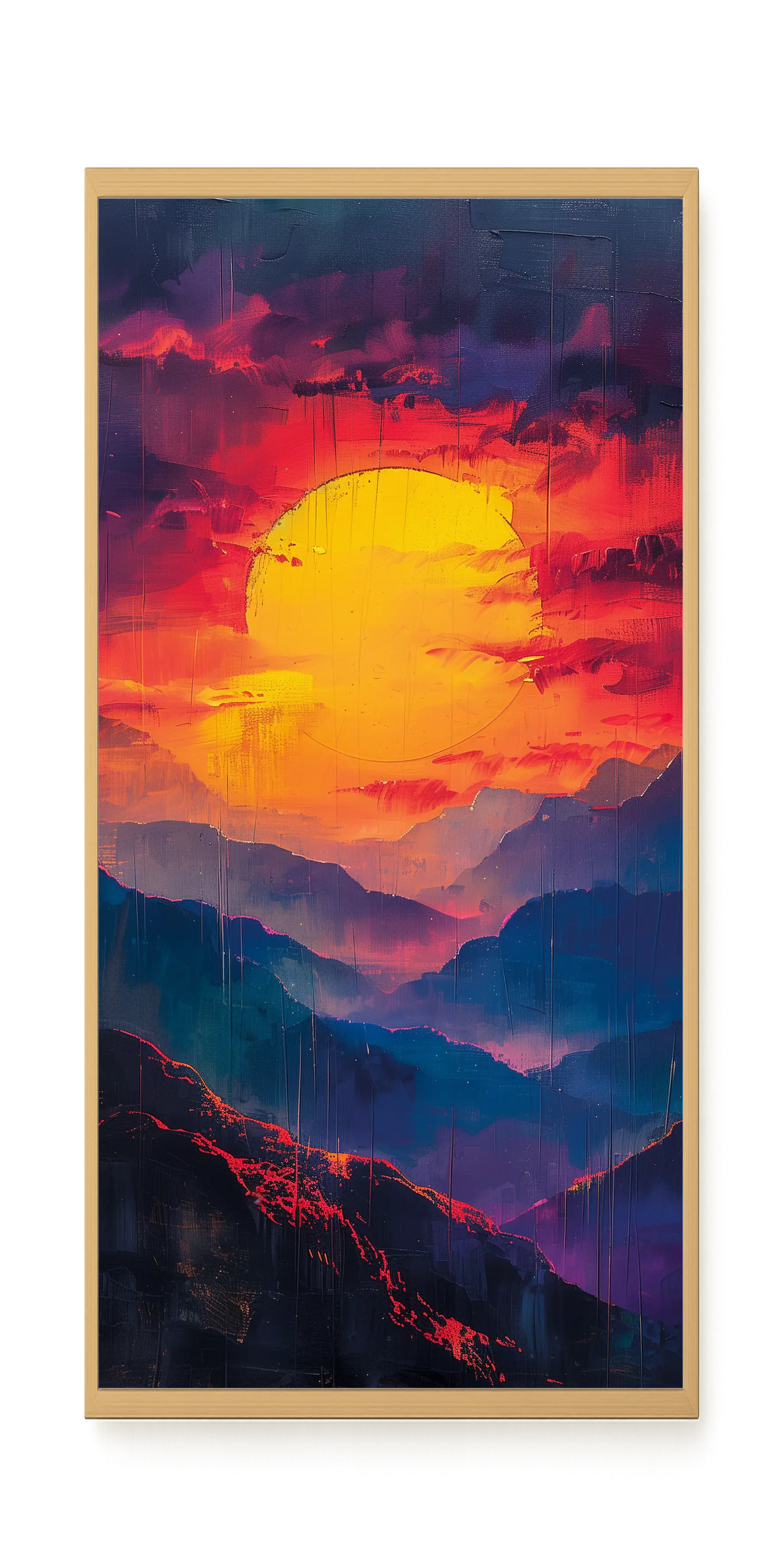 Dark Sun Canvas Print