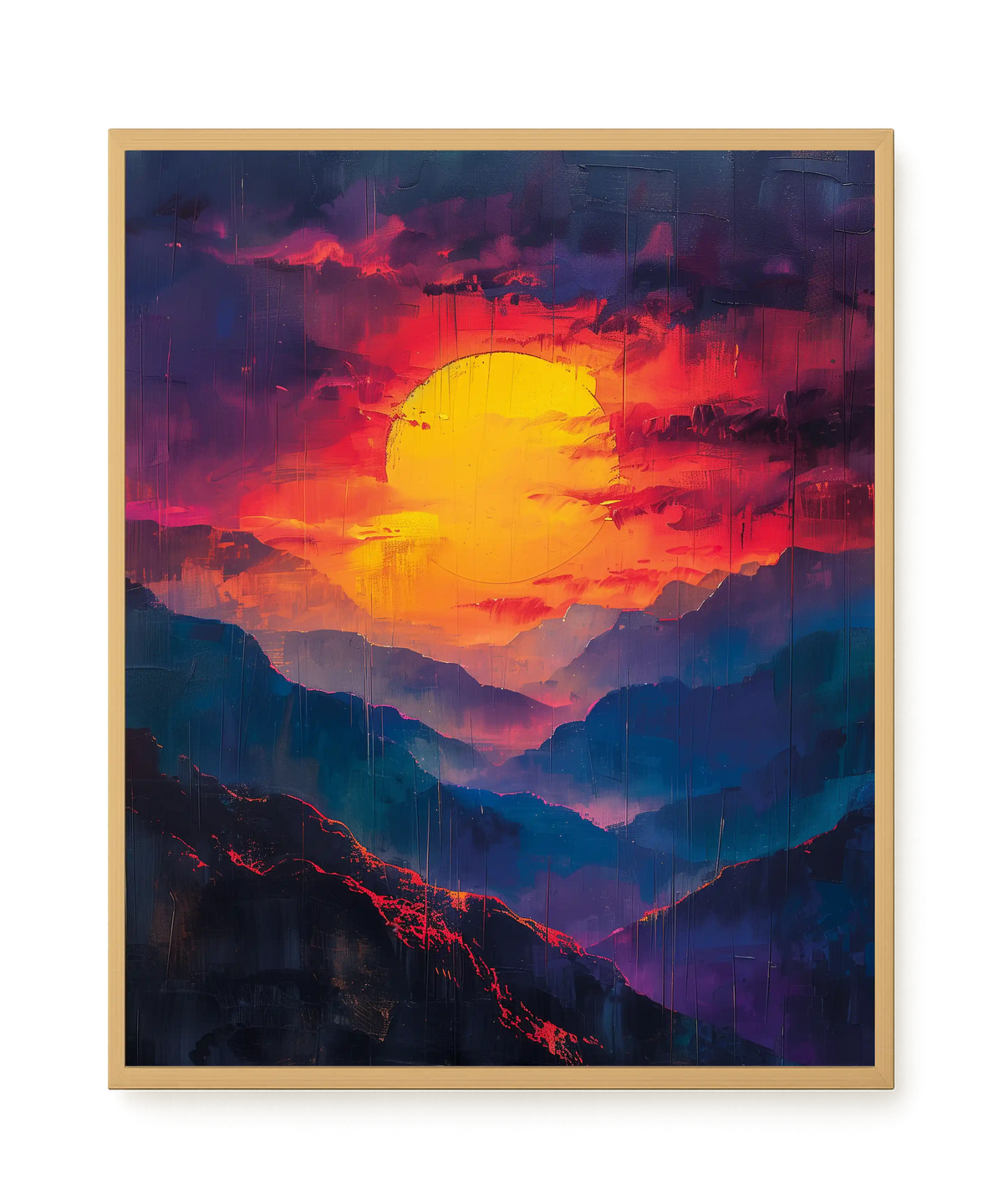Dark Sun Canvas Print