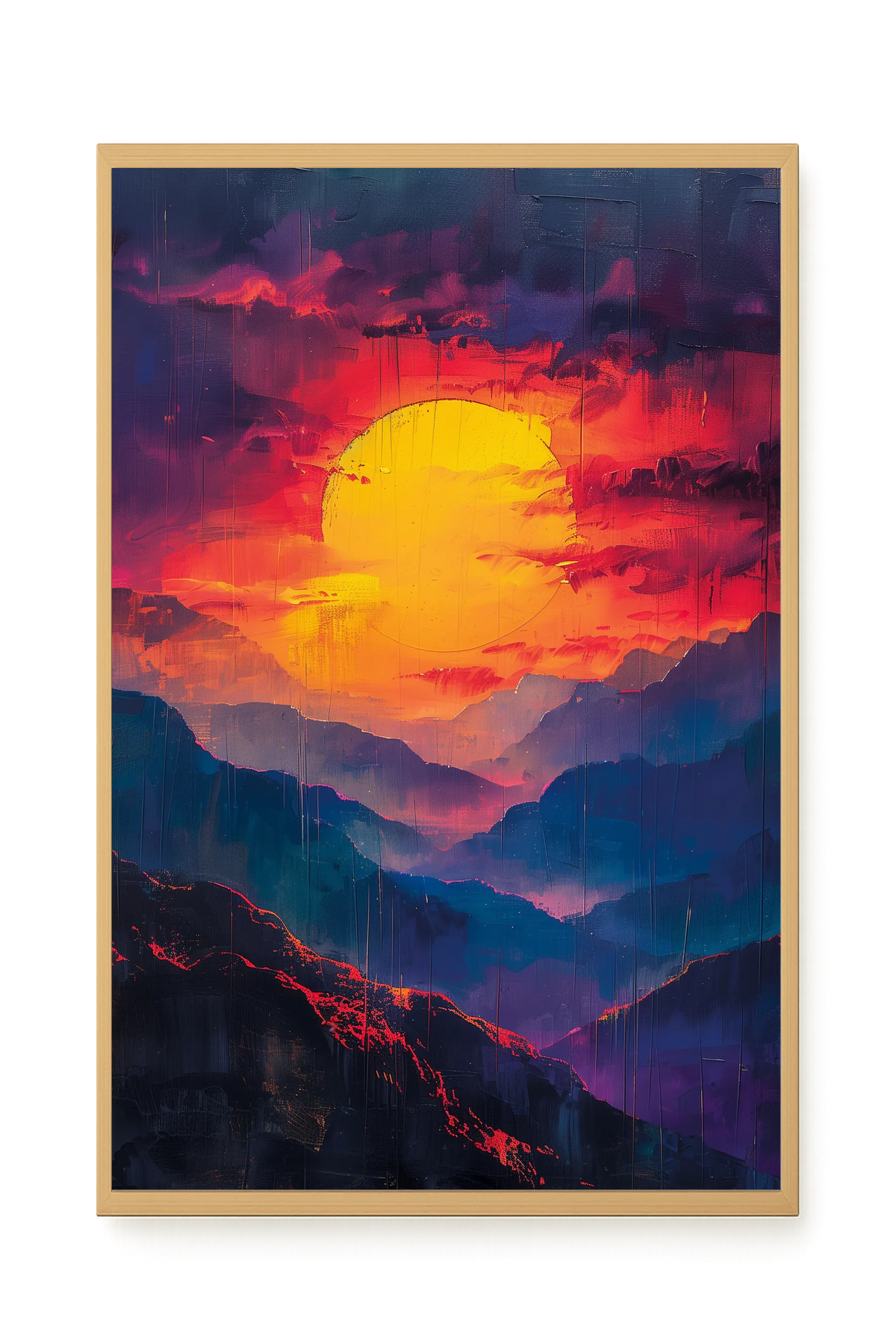 Dark Sun Canvas Print