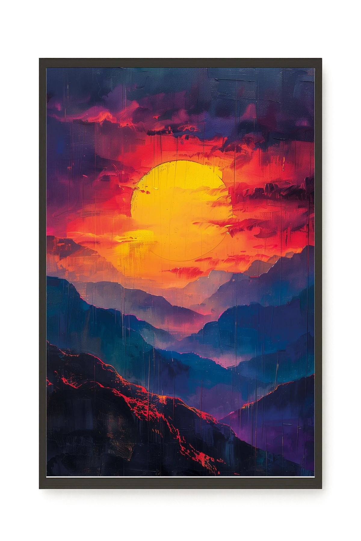 Dark Sun Canvas Print