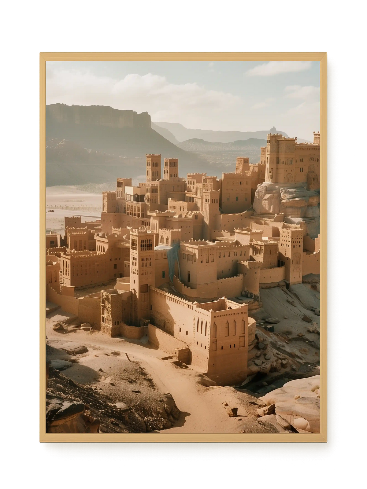 Rock City Canvas Wall Art