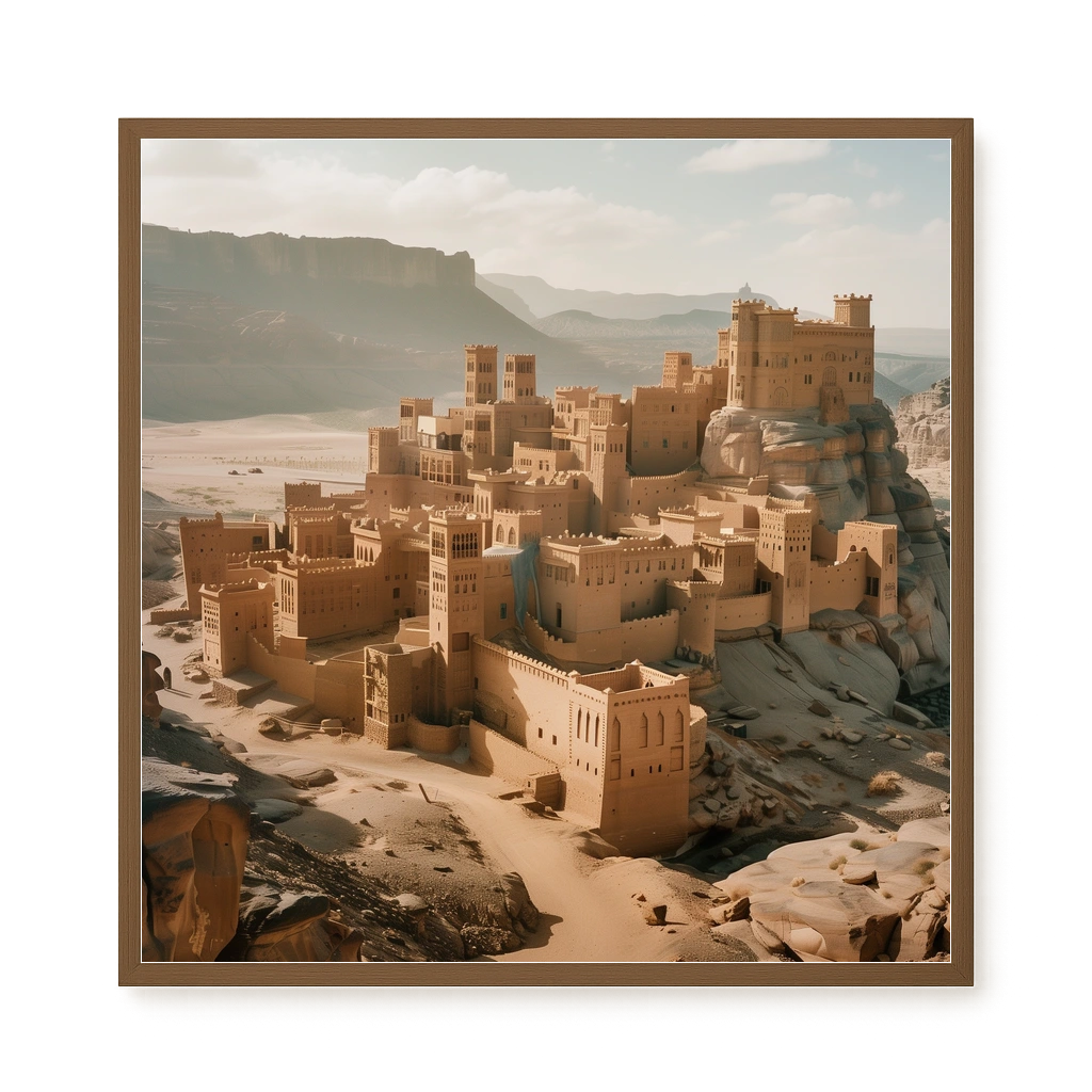 Rock City Canvas Wall Art