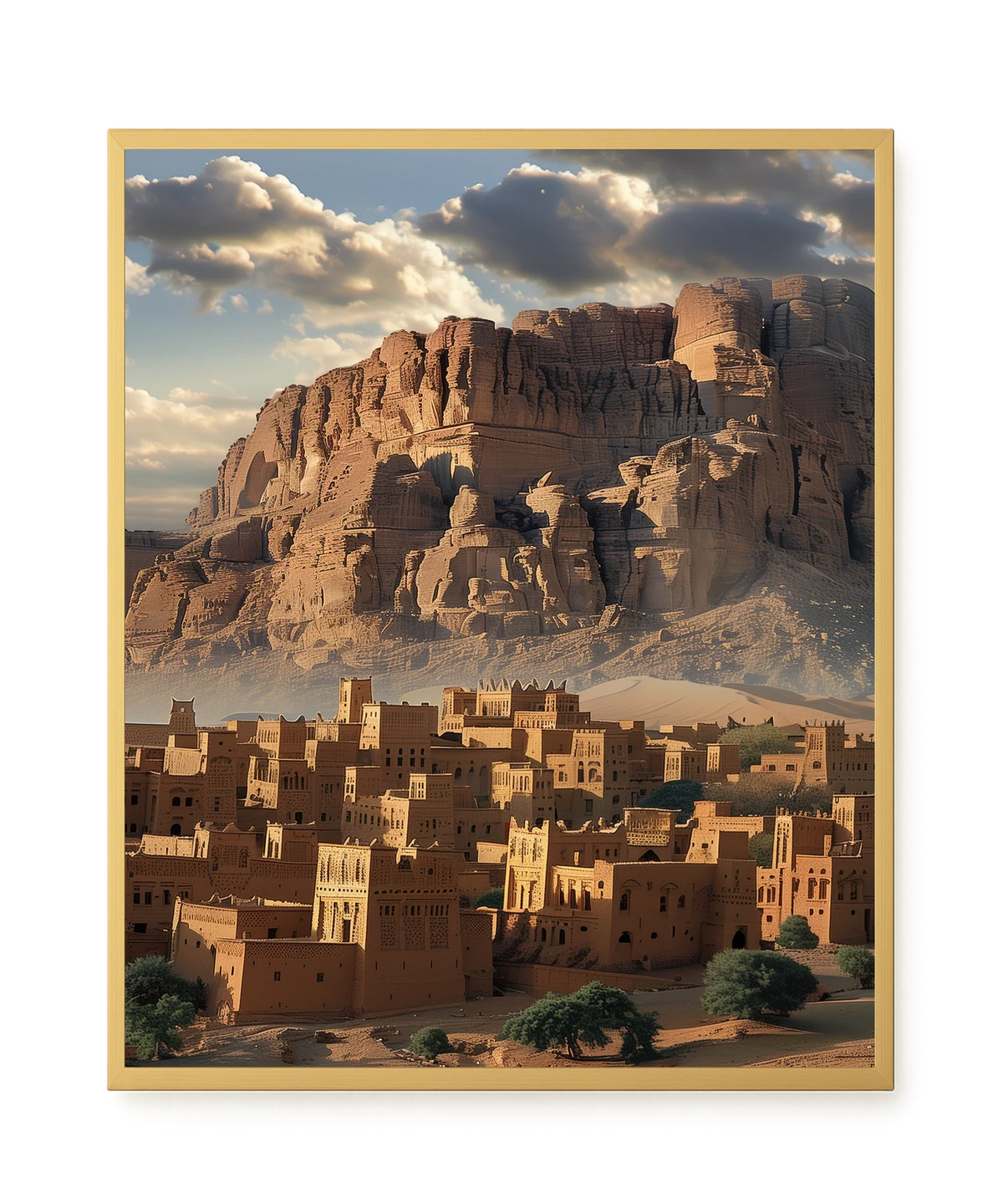 Rock Village Canvas Print