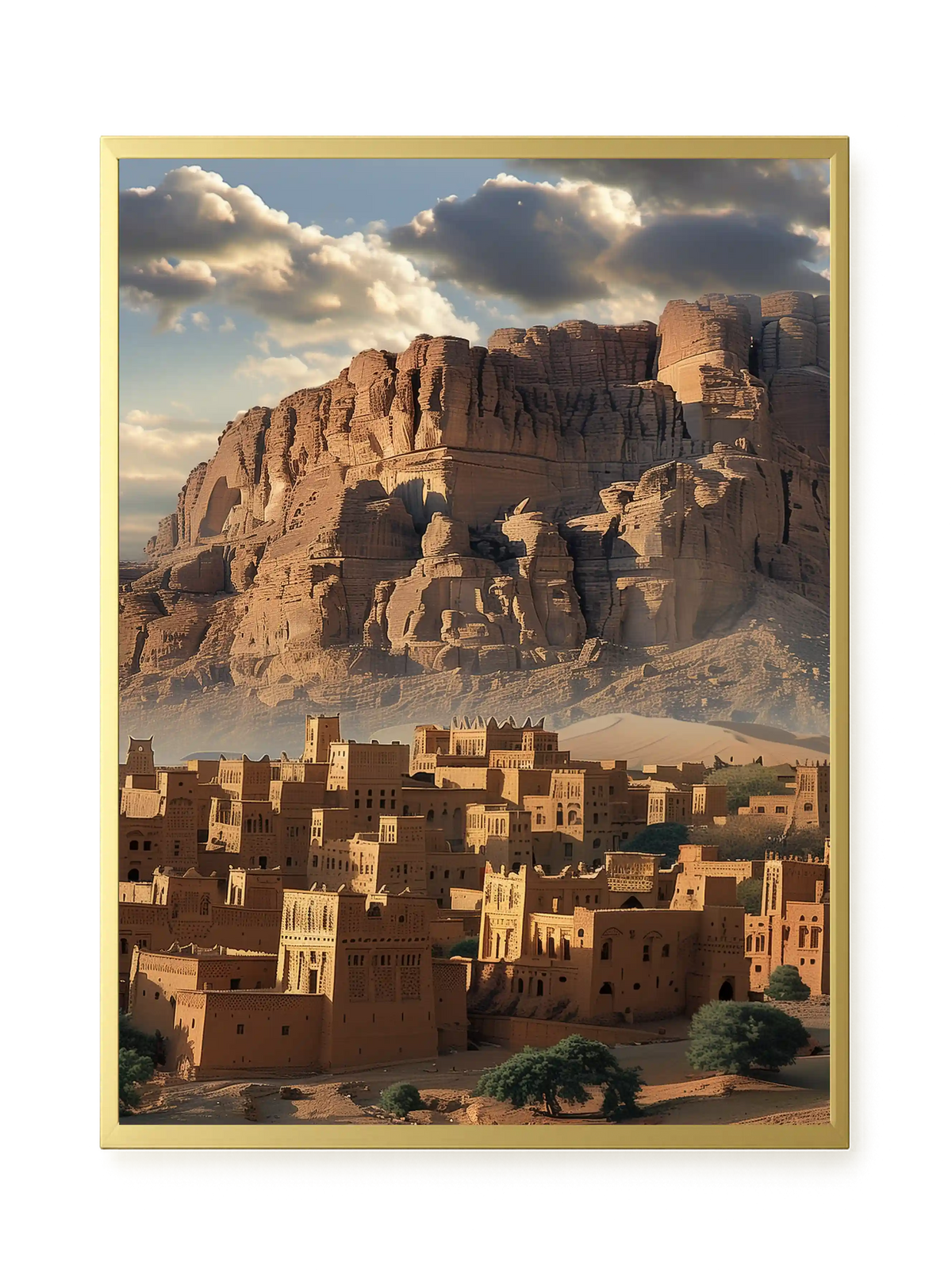 Rock Village Canvas Print