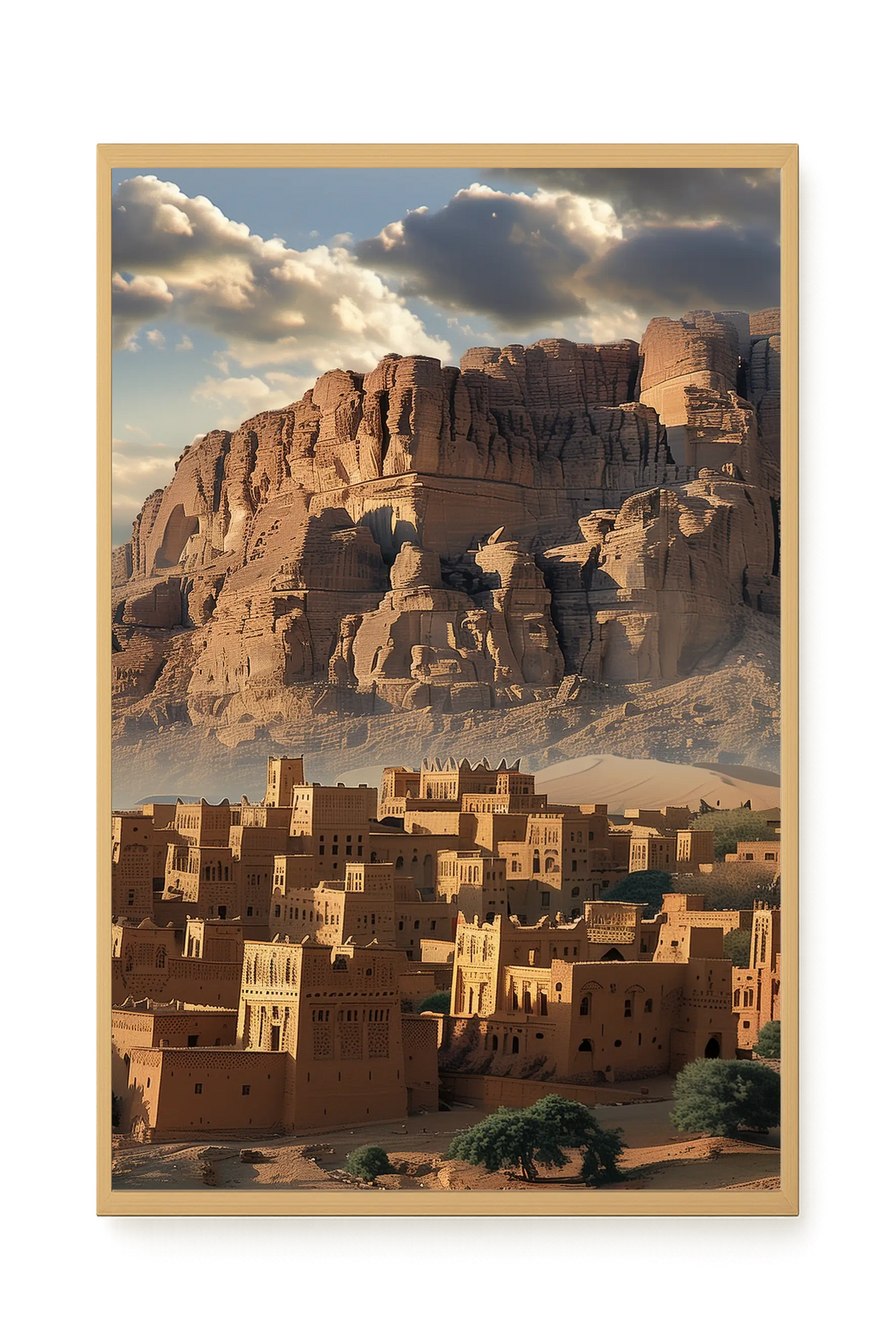 Rock Village Canvas Print