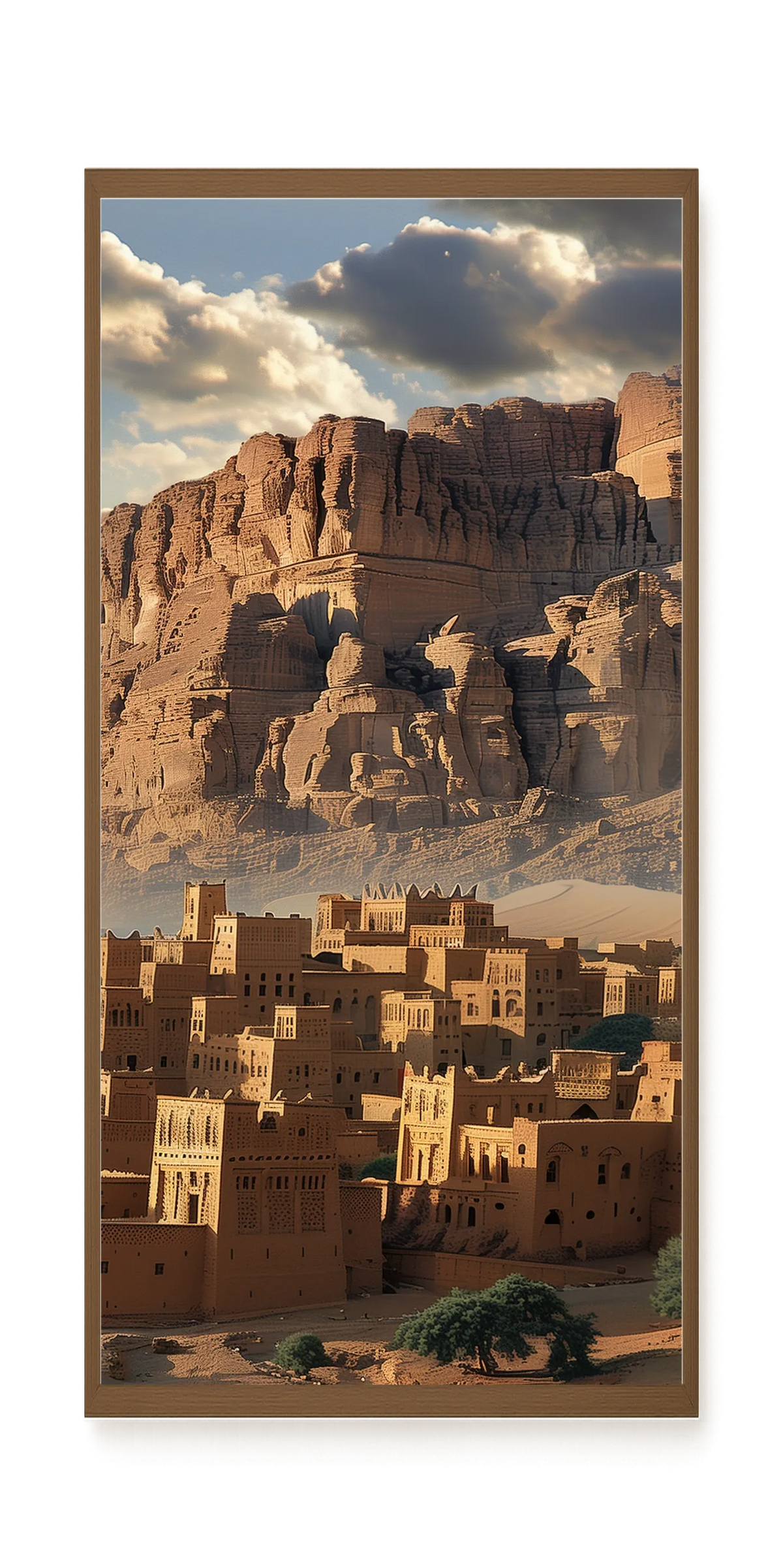 Rock Village Canvas Print