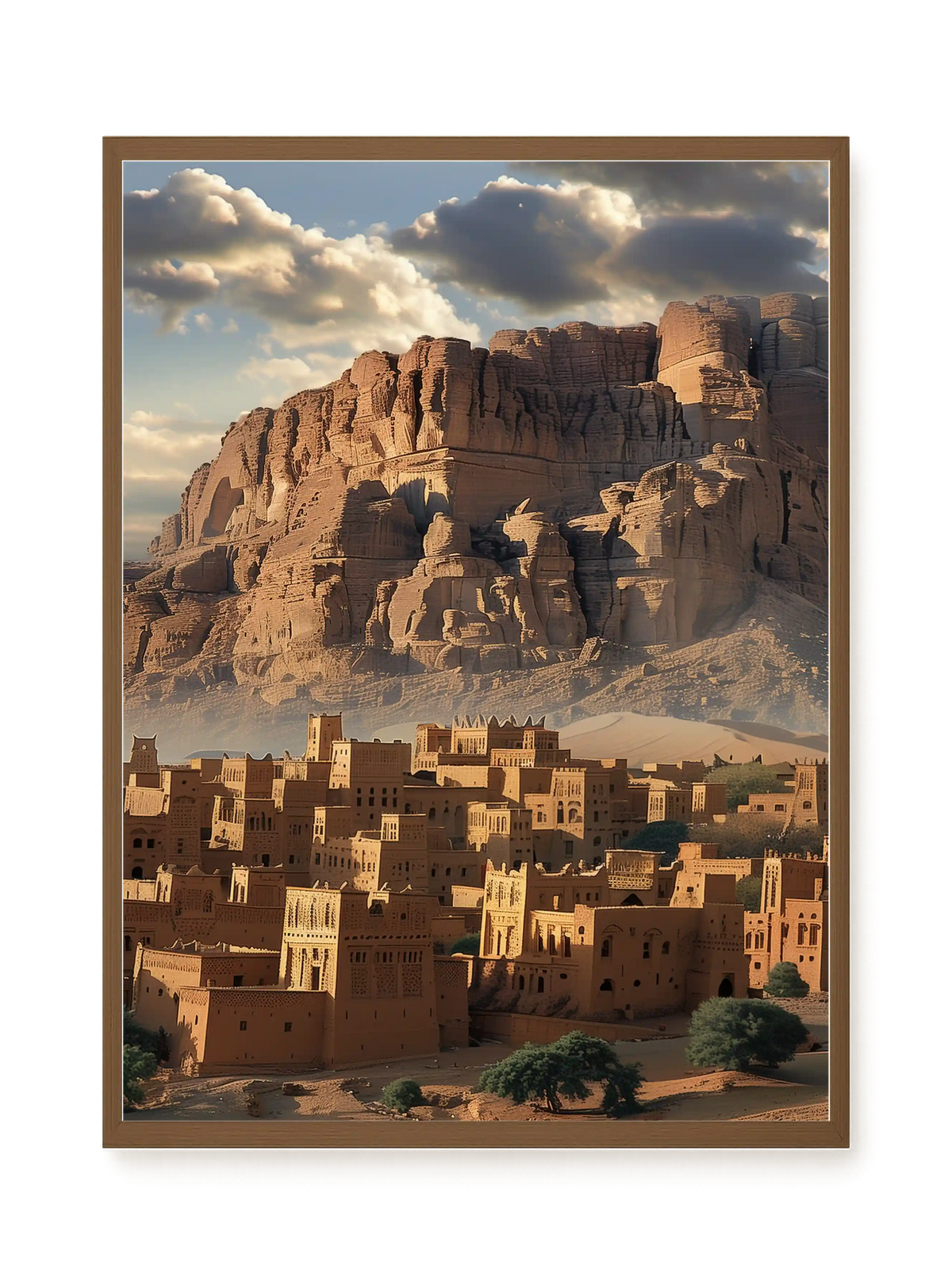 Rock Village Canvas Print