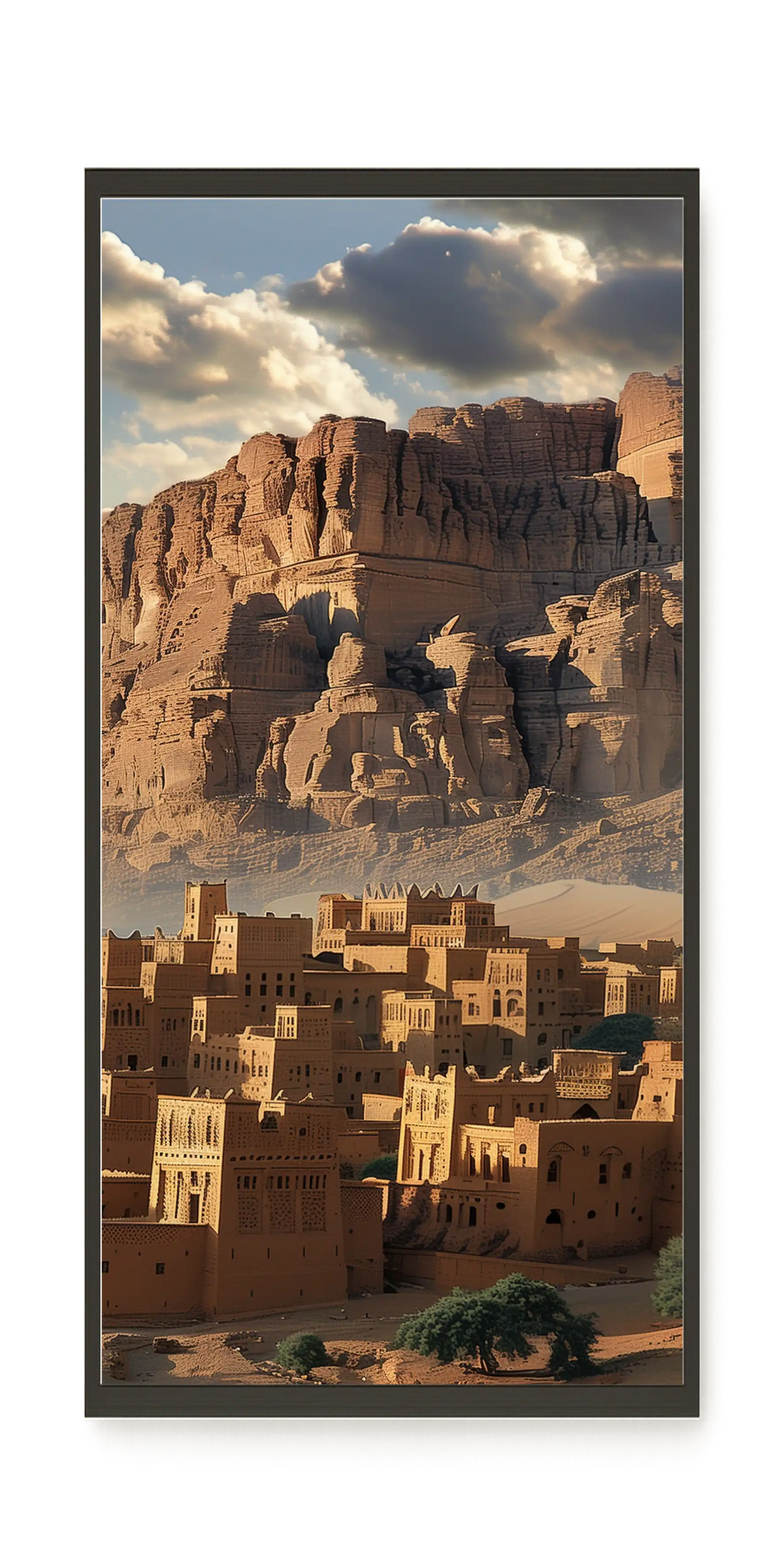 Rock Village Canvas Print