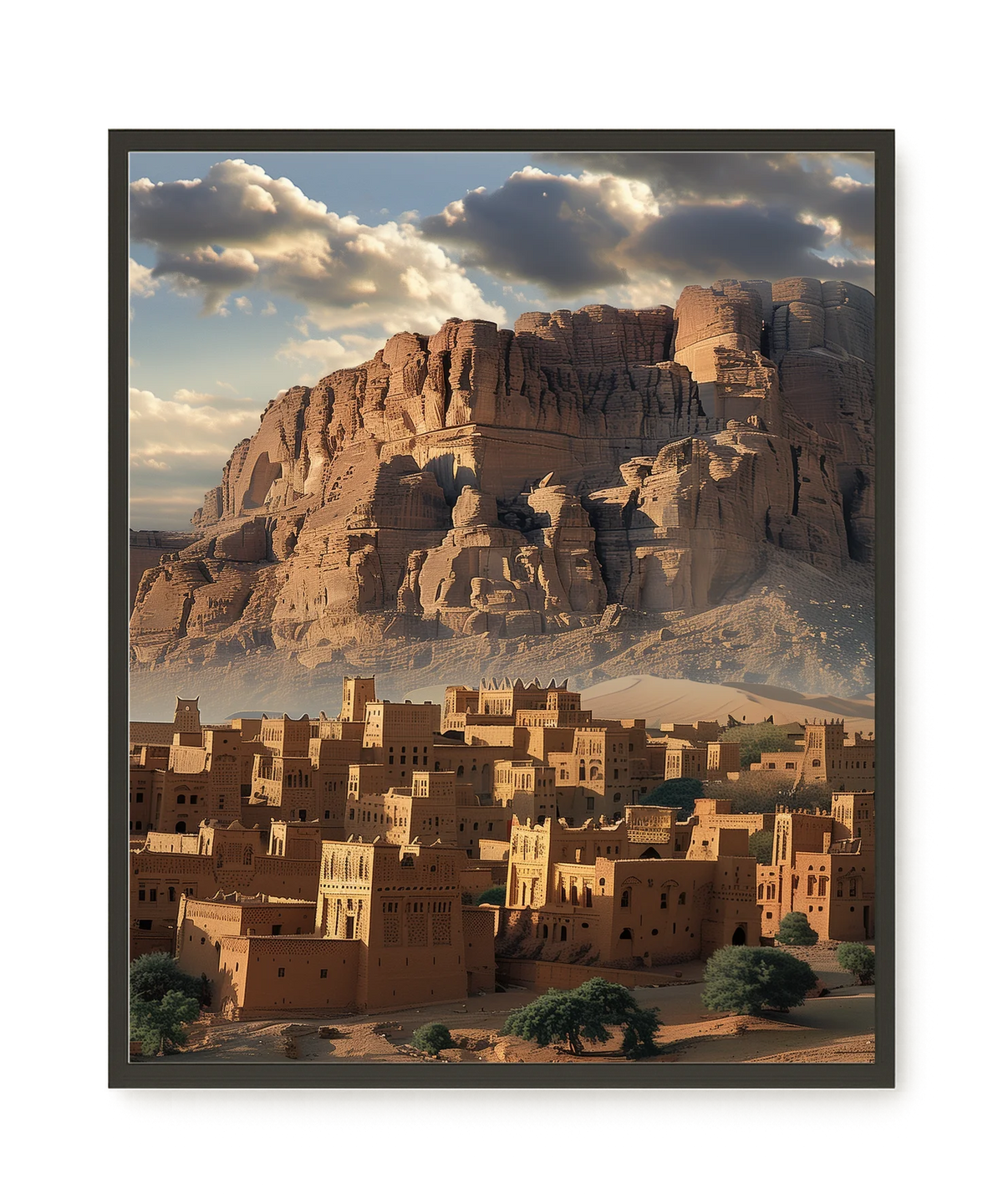 Rock Village Canvas Print