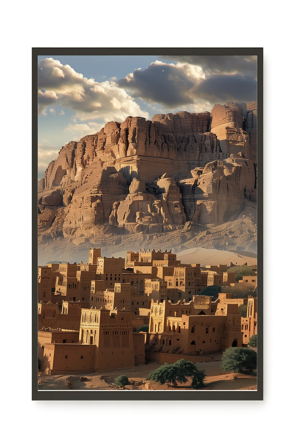 Rock Village Canvas Print