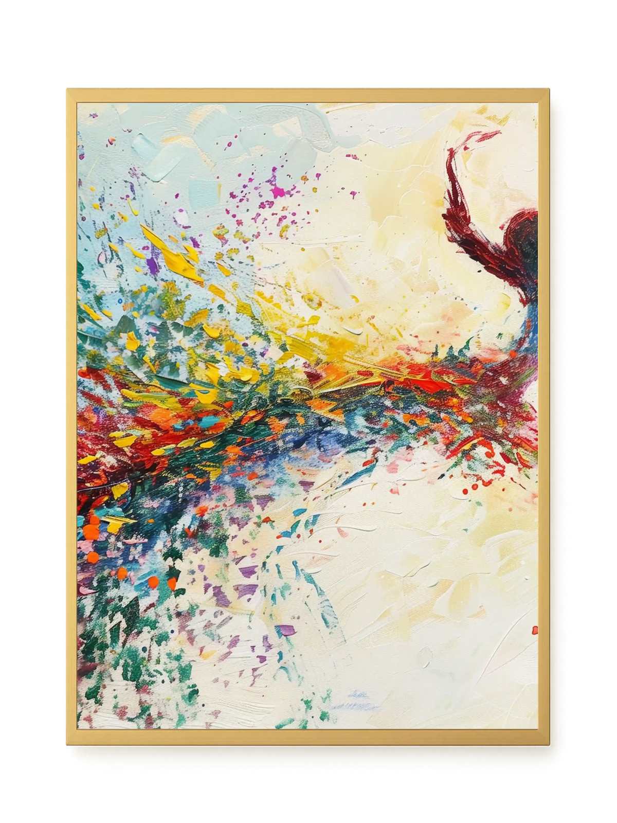 Free Leap Canvas Print