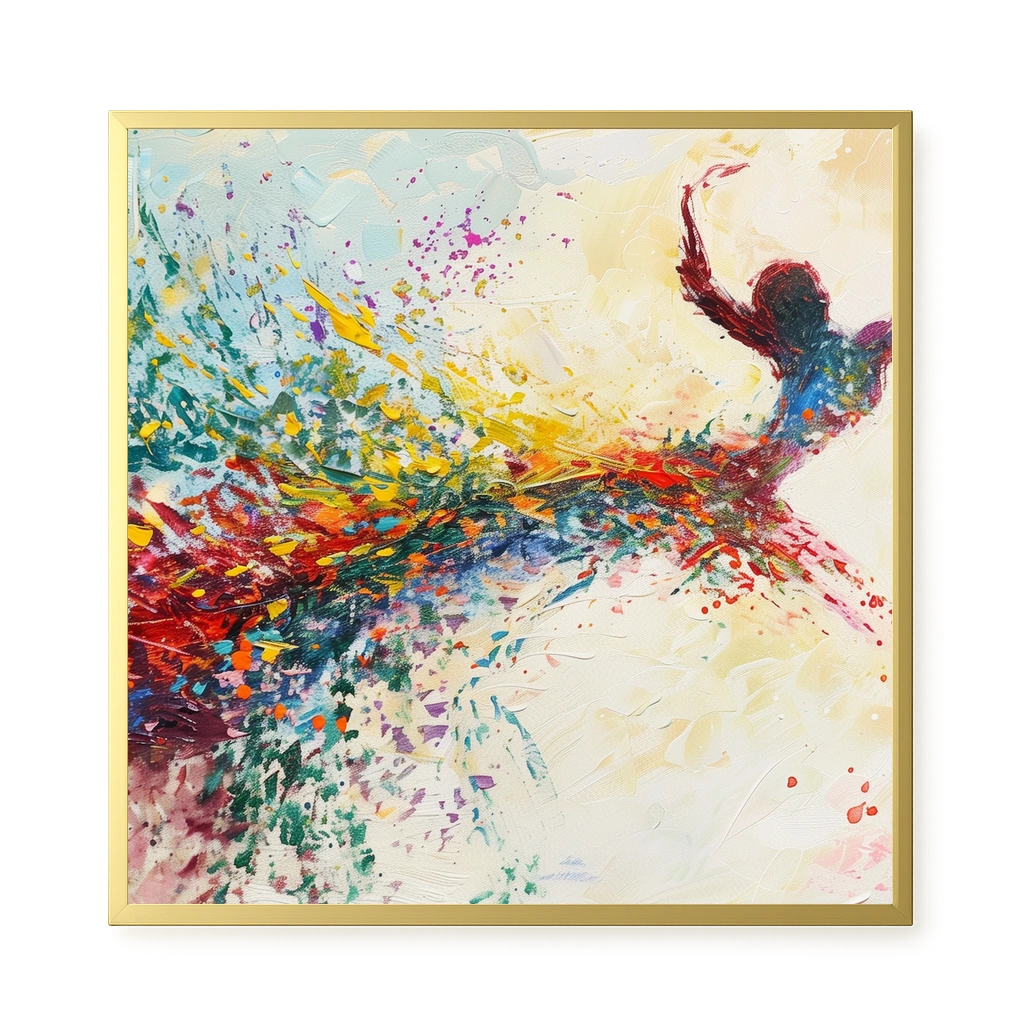 Free Leap Canvas Print