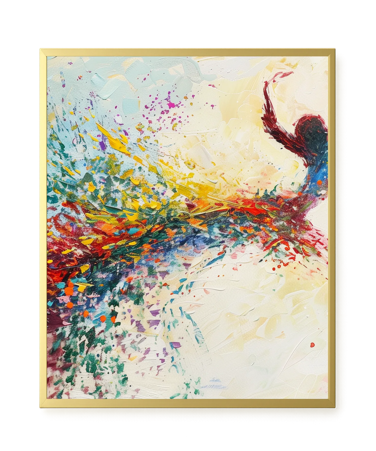 Free Leap Canvas Print