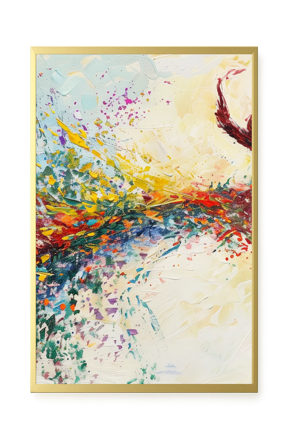 Free Leap Canvas Print