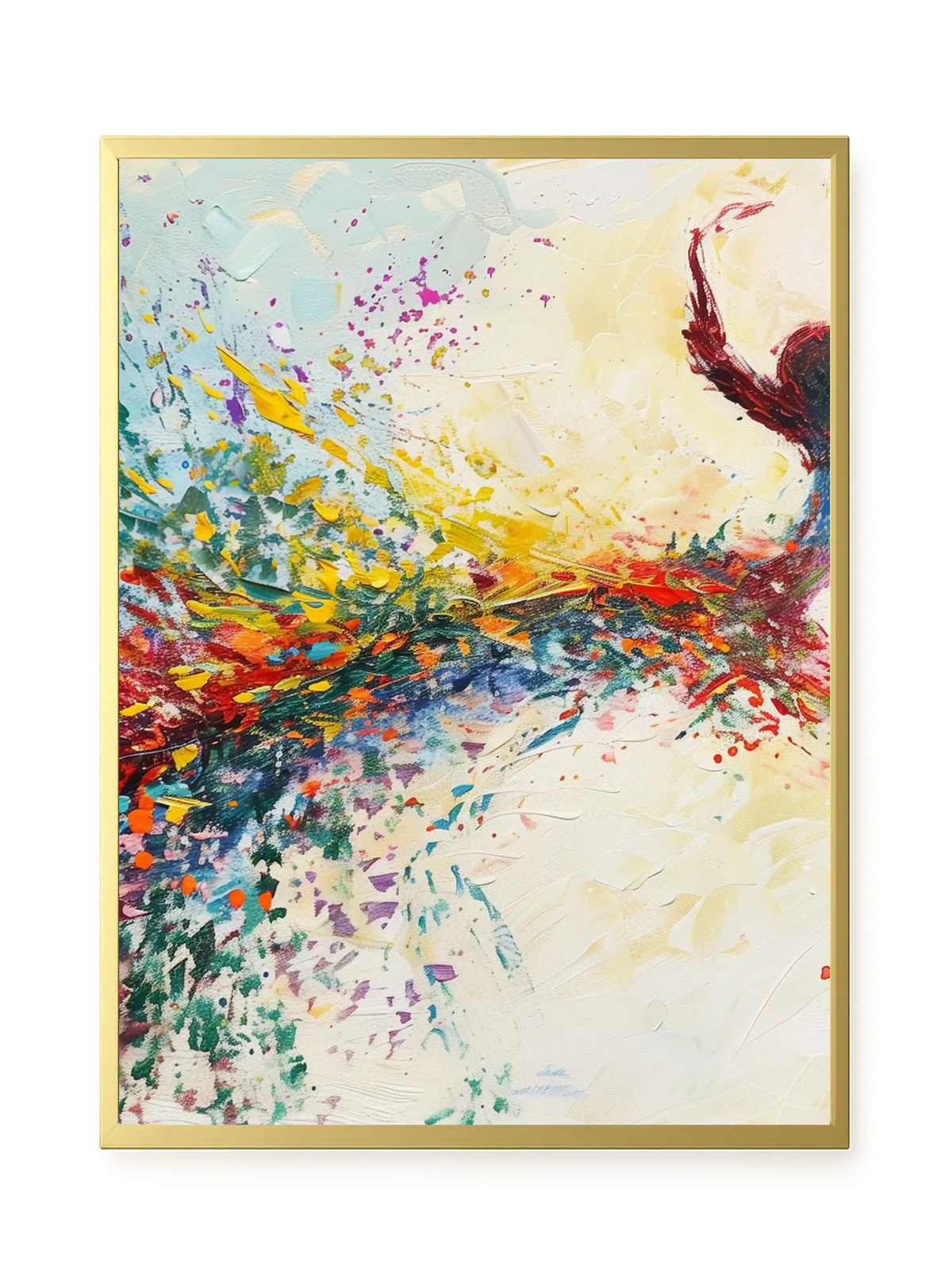 Free Leap Canvas Print