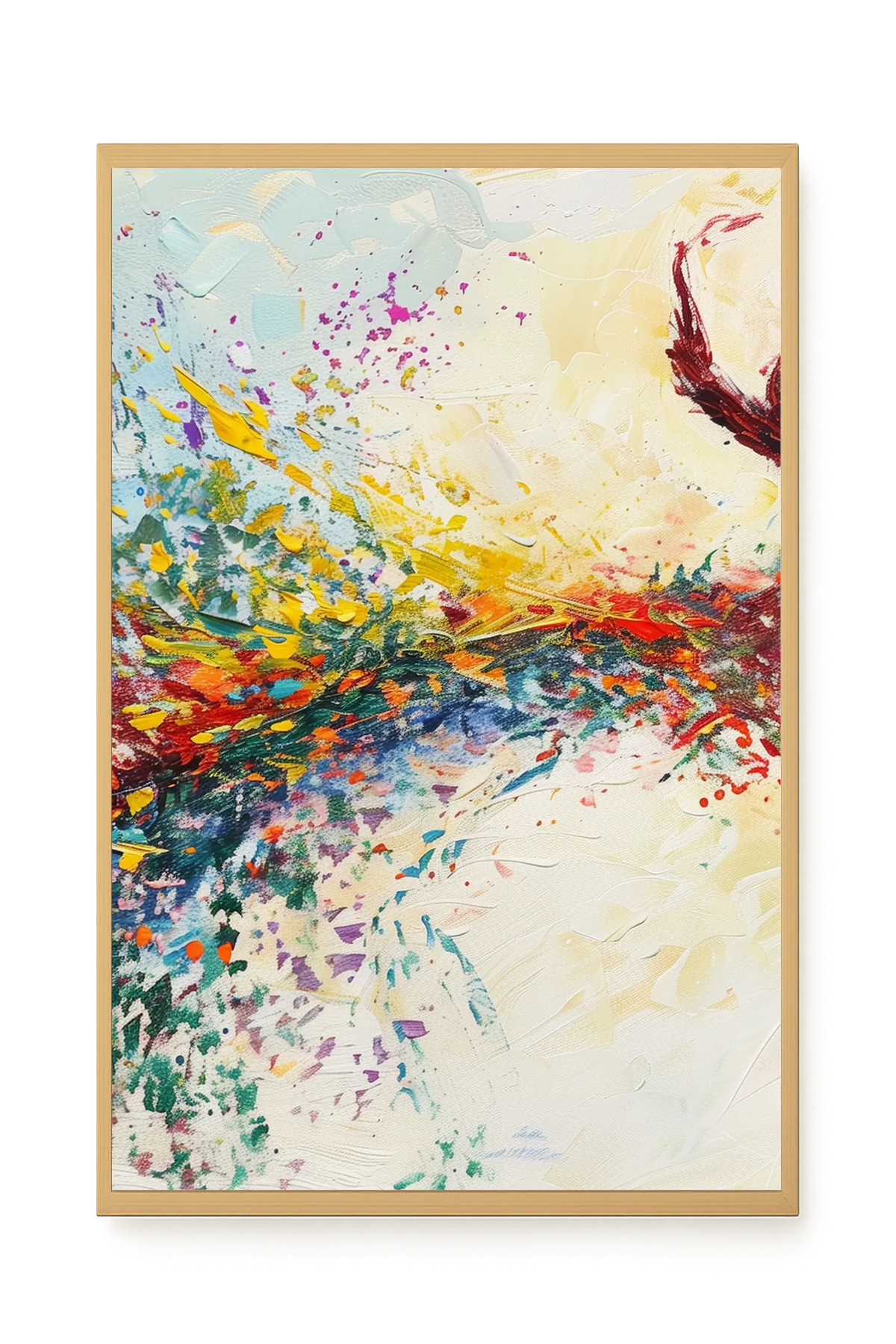 Free Leap Canvas Print