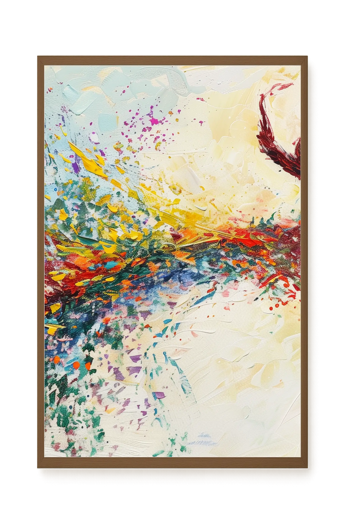Free Leap Canvas Print