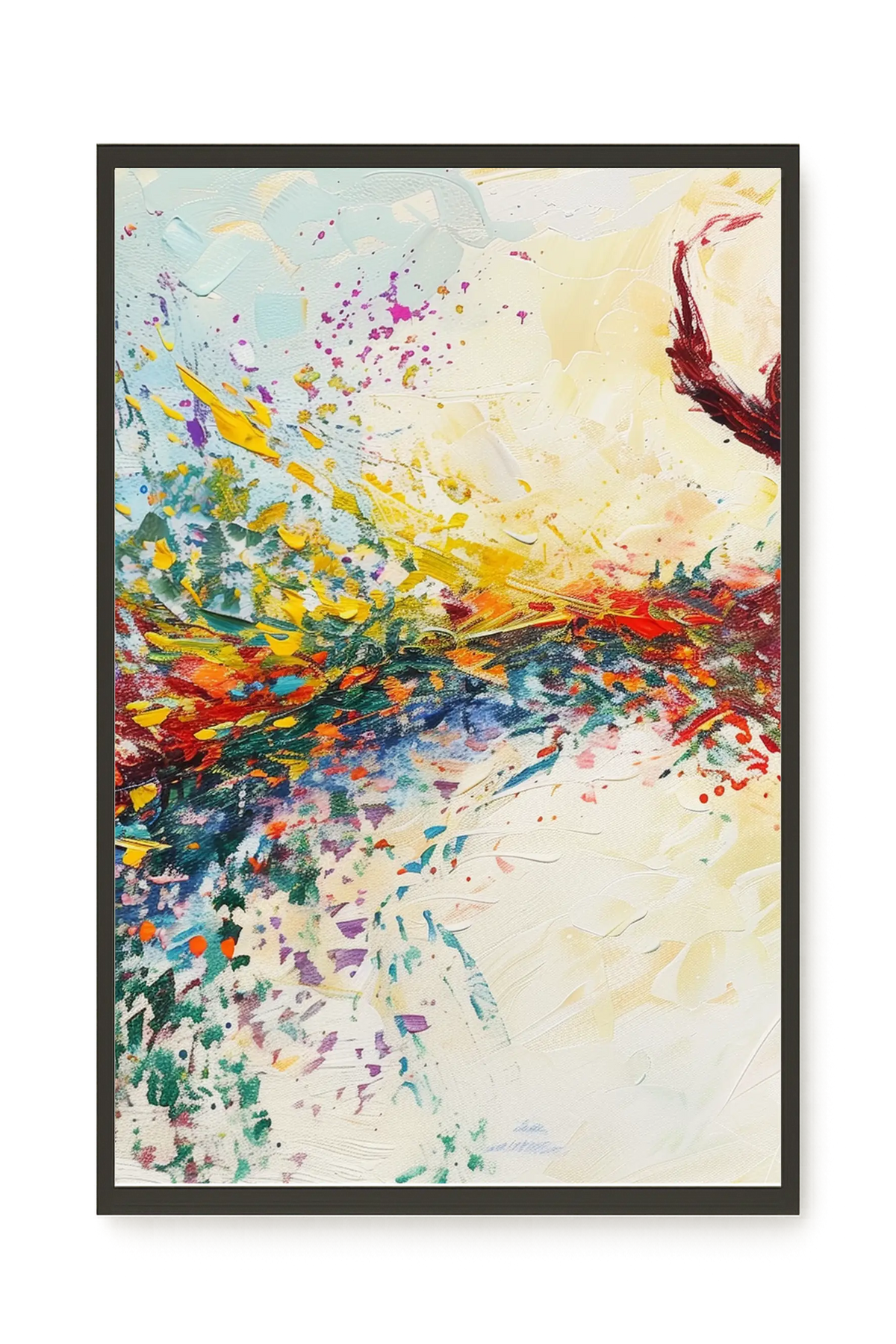 Free Leap Canvas Print