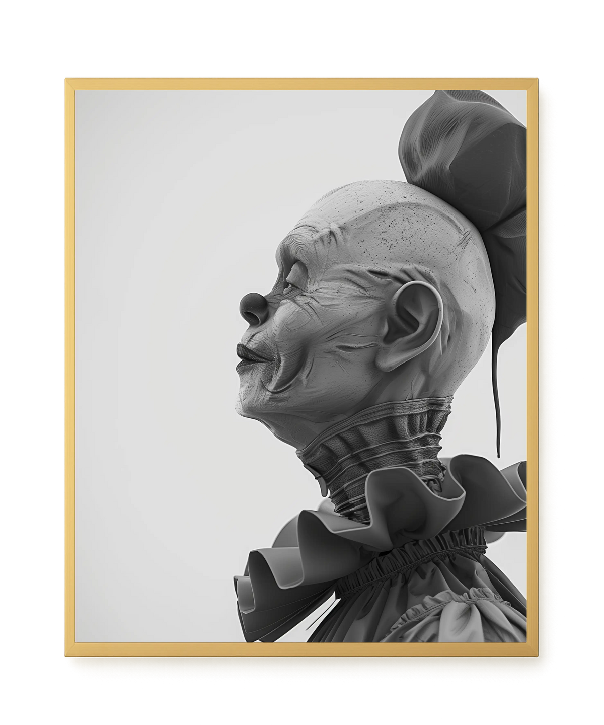 Sad Clown Canvas Print
