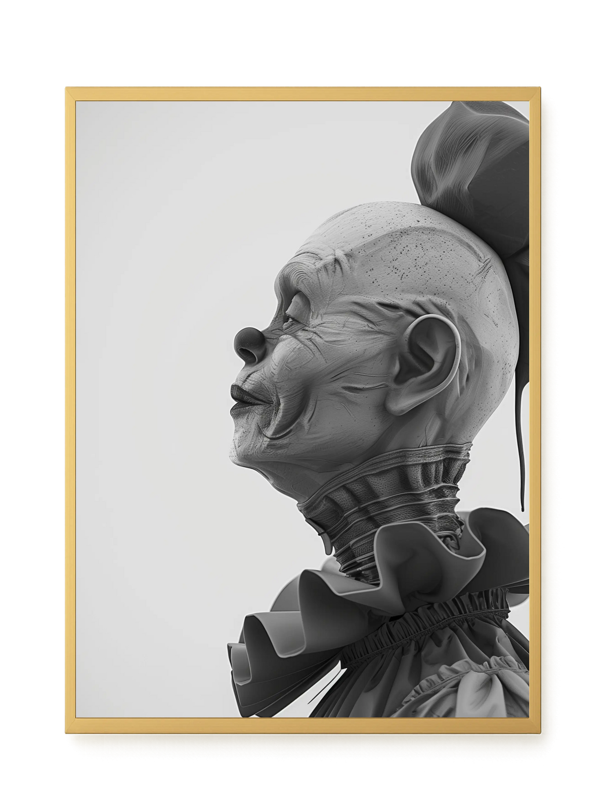 Sad Clown Canvas Print
