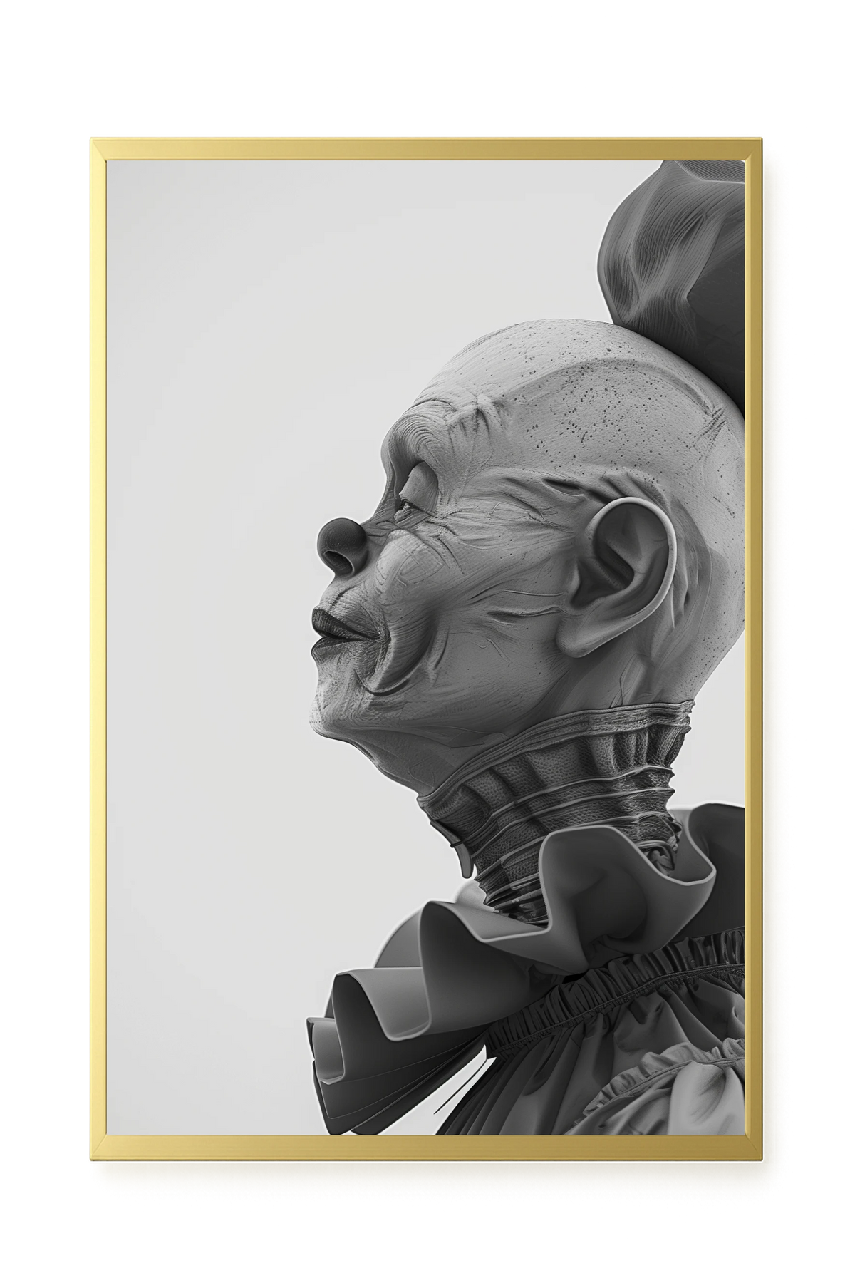 Sad Clown Canvas Print