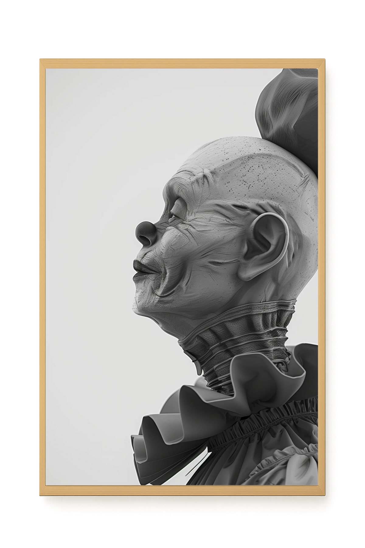 Sad Clown Canvas Print