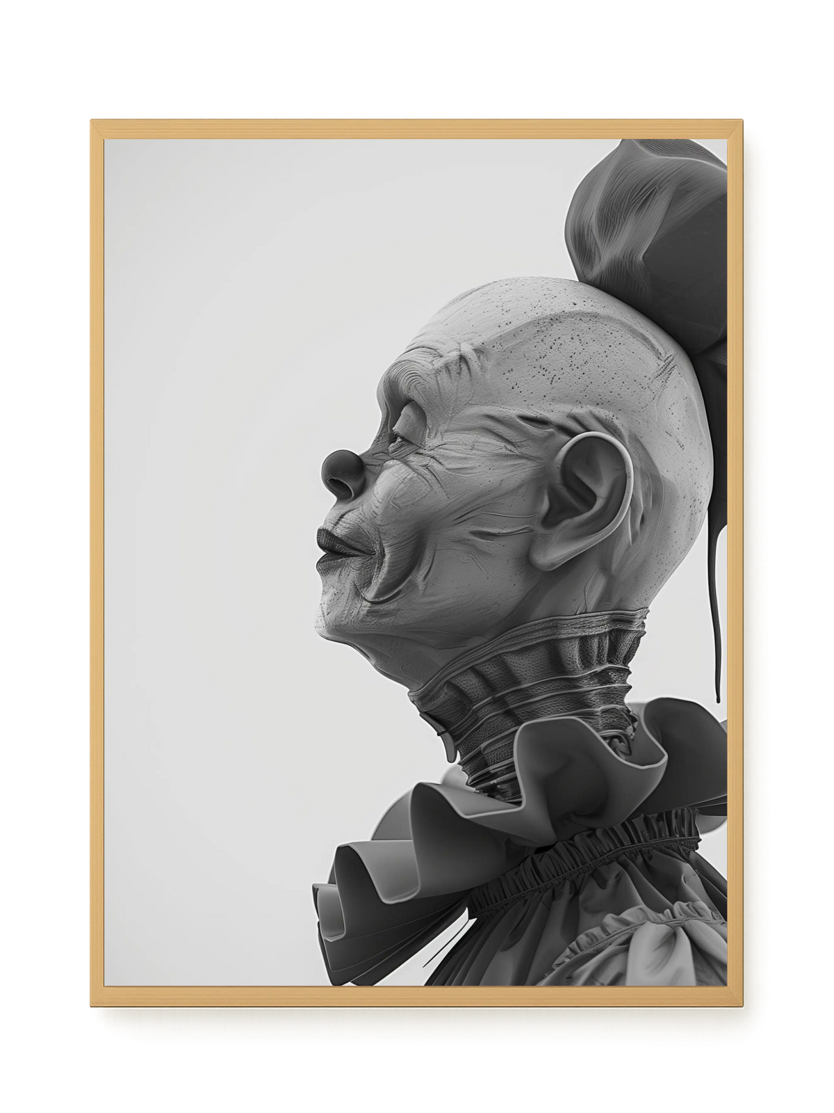 Sad Clown Canvas Print