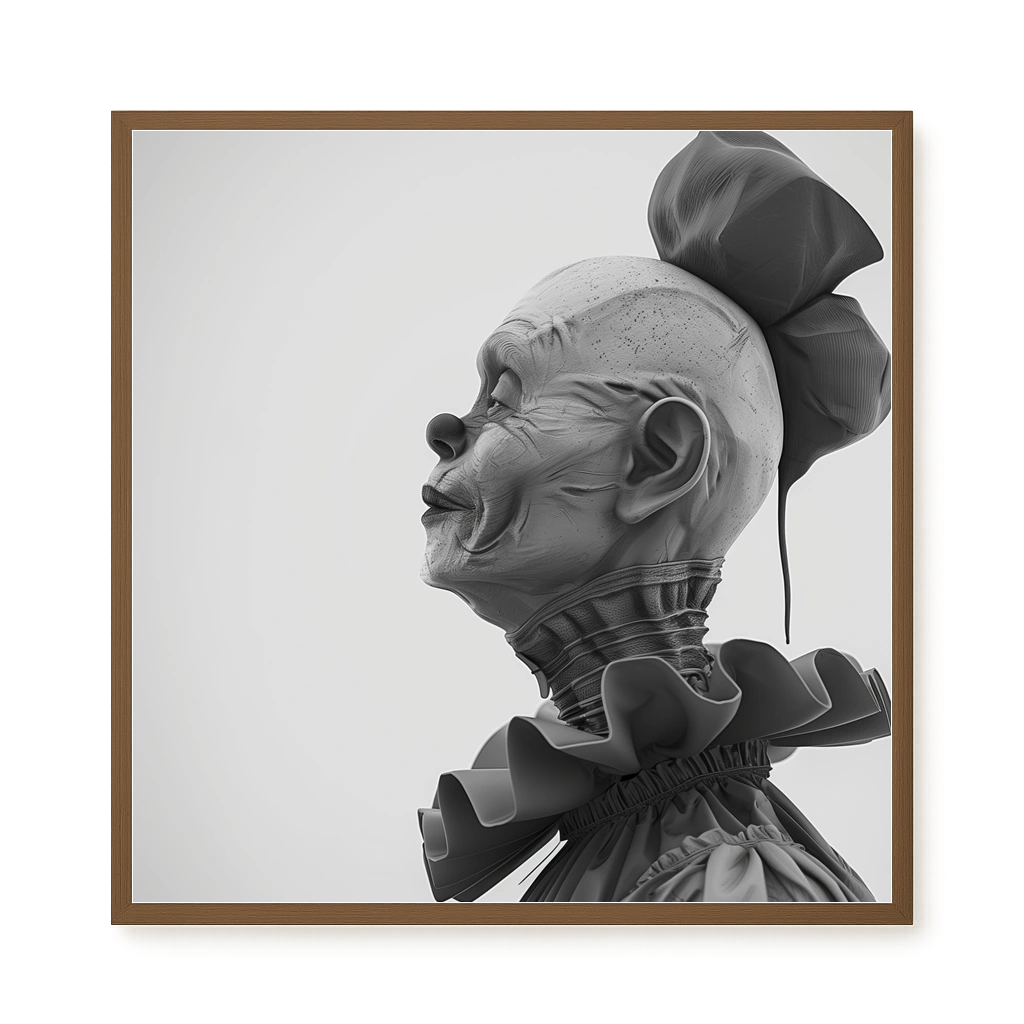 Sad Clown Canvas Print