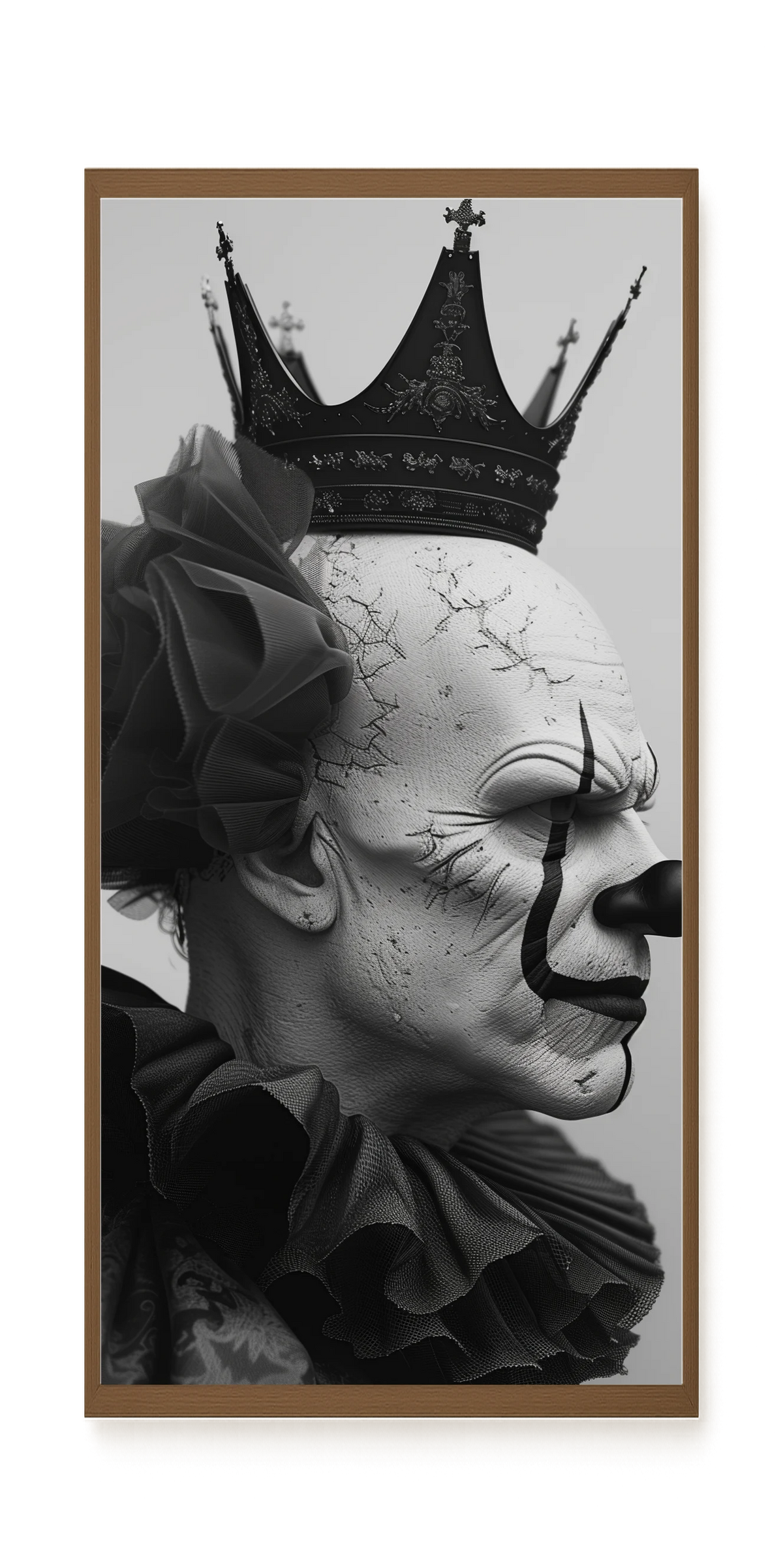 Royal Clown Canvas Wall Art