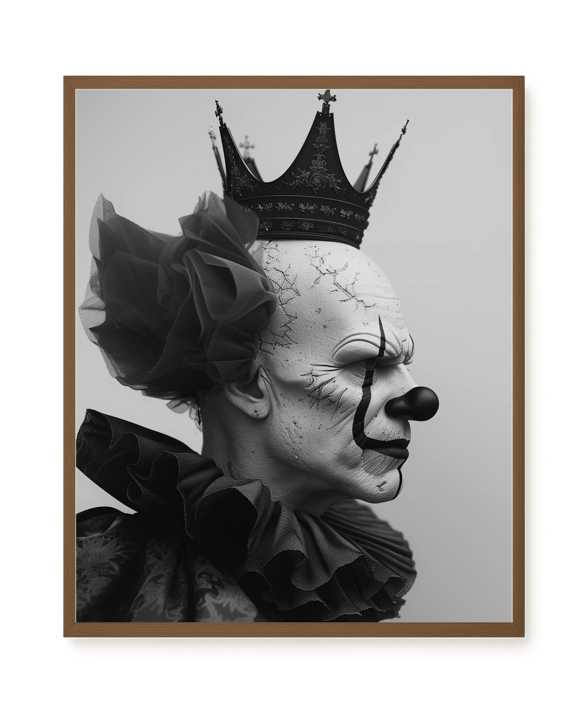 Royal Clown Canvas Wall Art