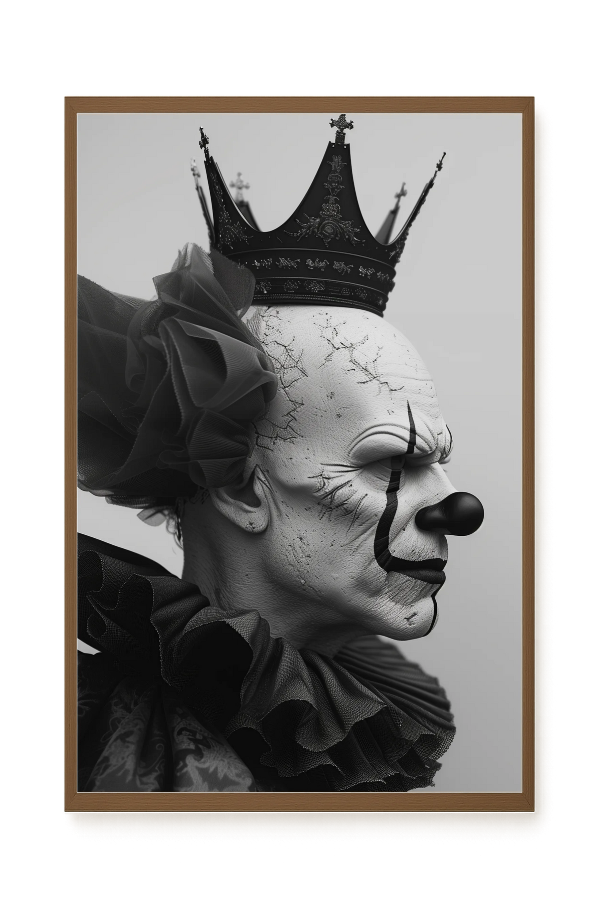 Royal Clown Canvas Wall Art