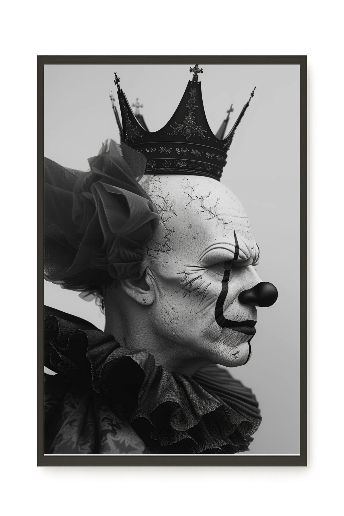 Royal Clown Canvas Wall Art