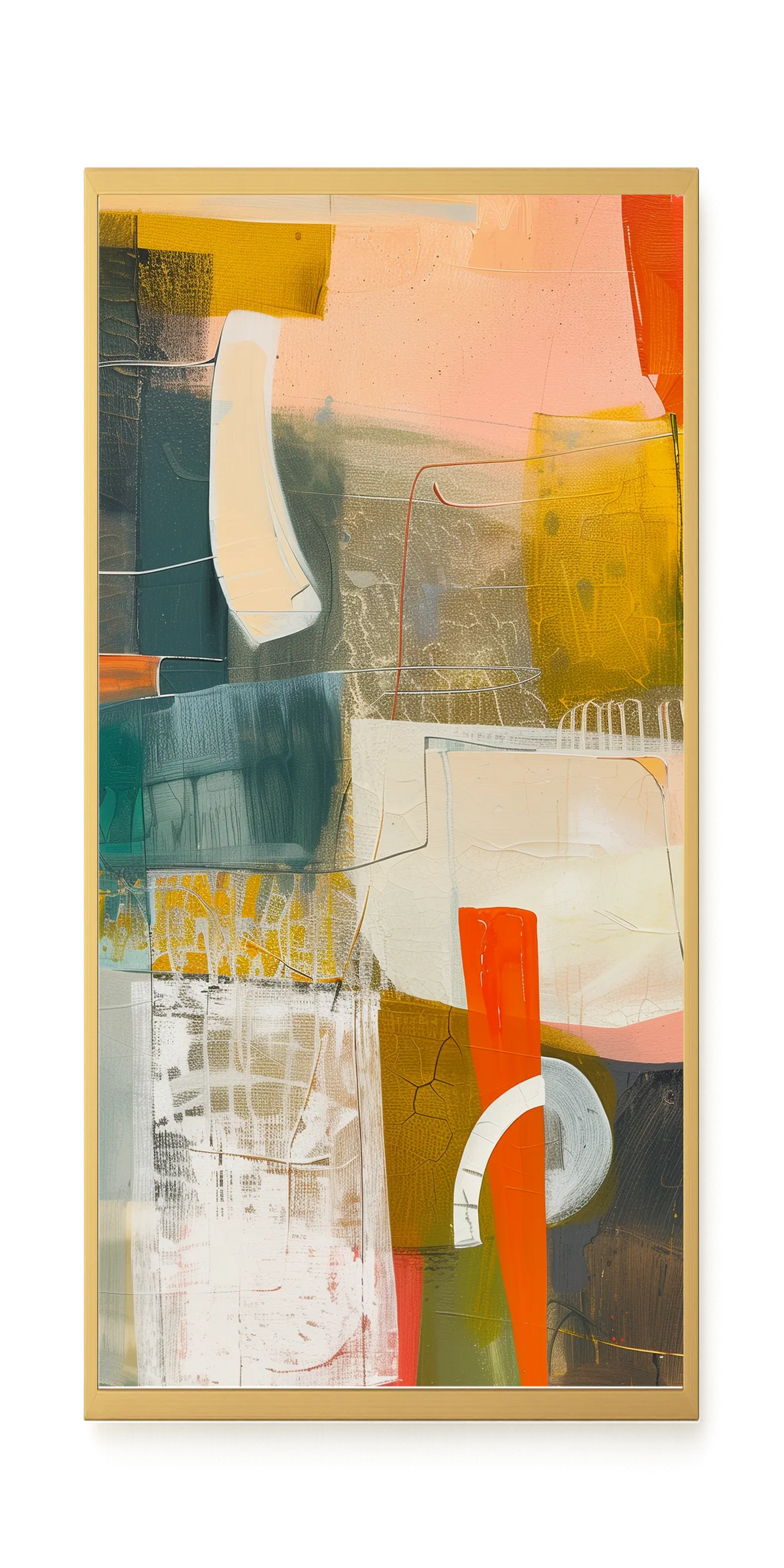 Abstract Duo Canvas Print