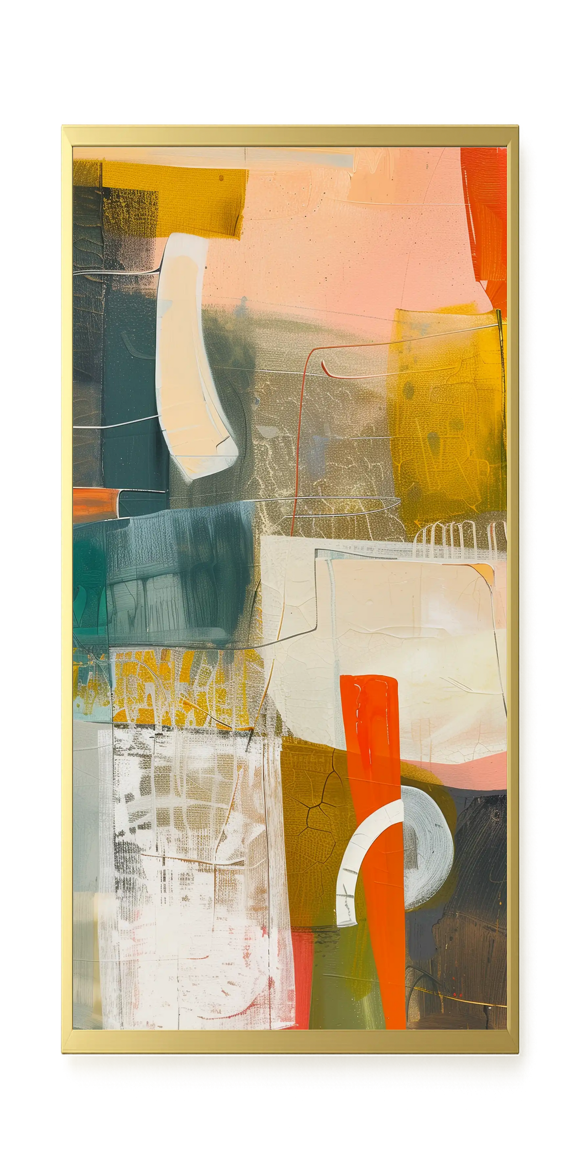 Abstract Duo Canvas Print