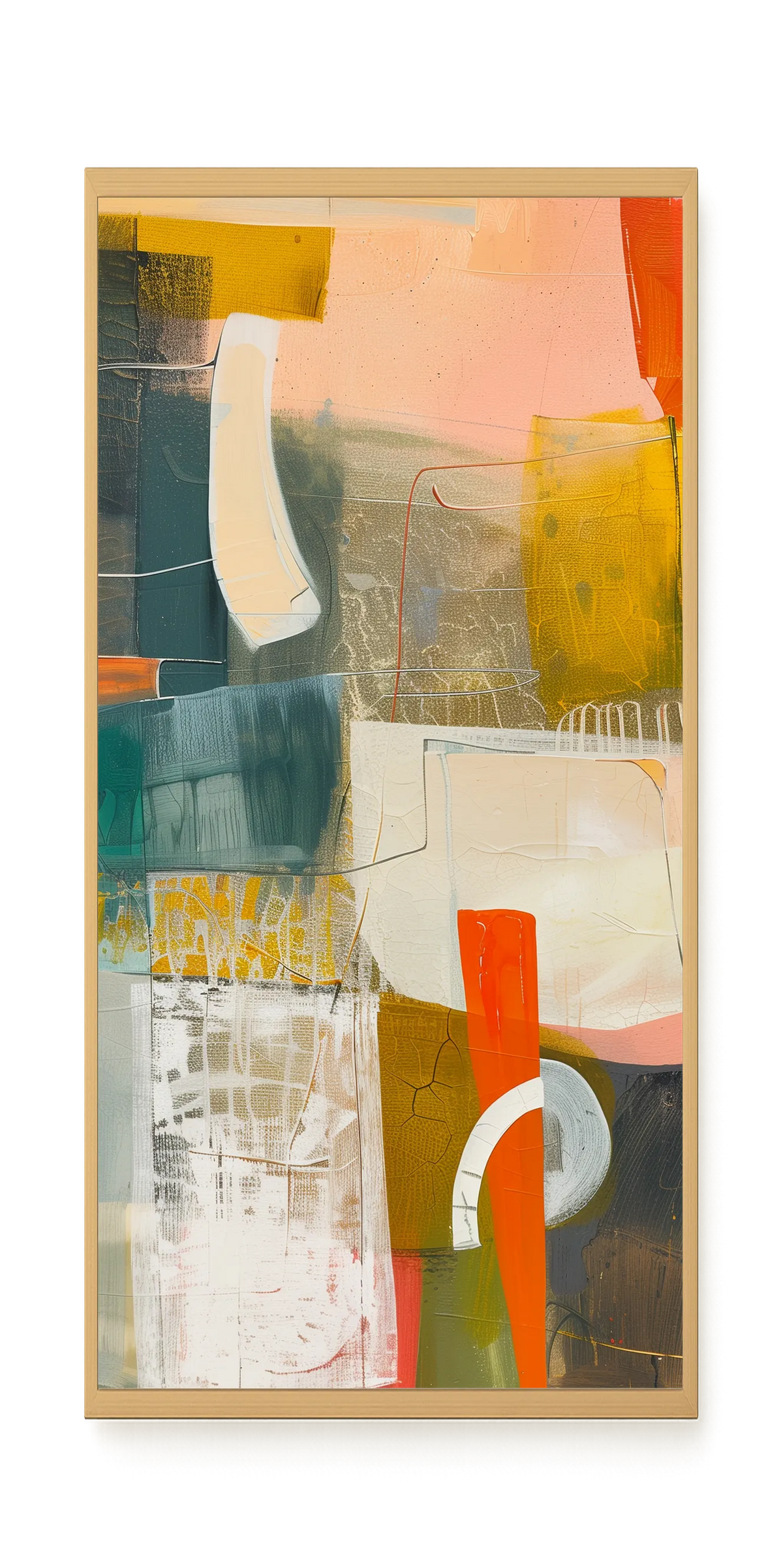 Abstract Duo Canvas Print