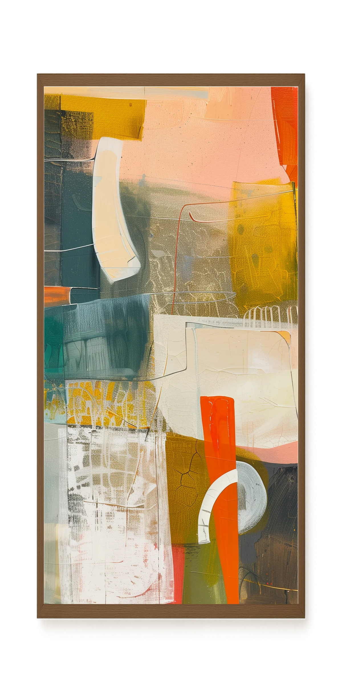 Abstract Duo Canvas Print