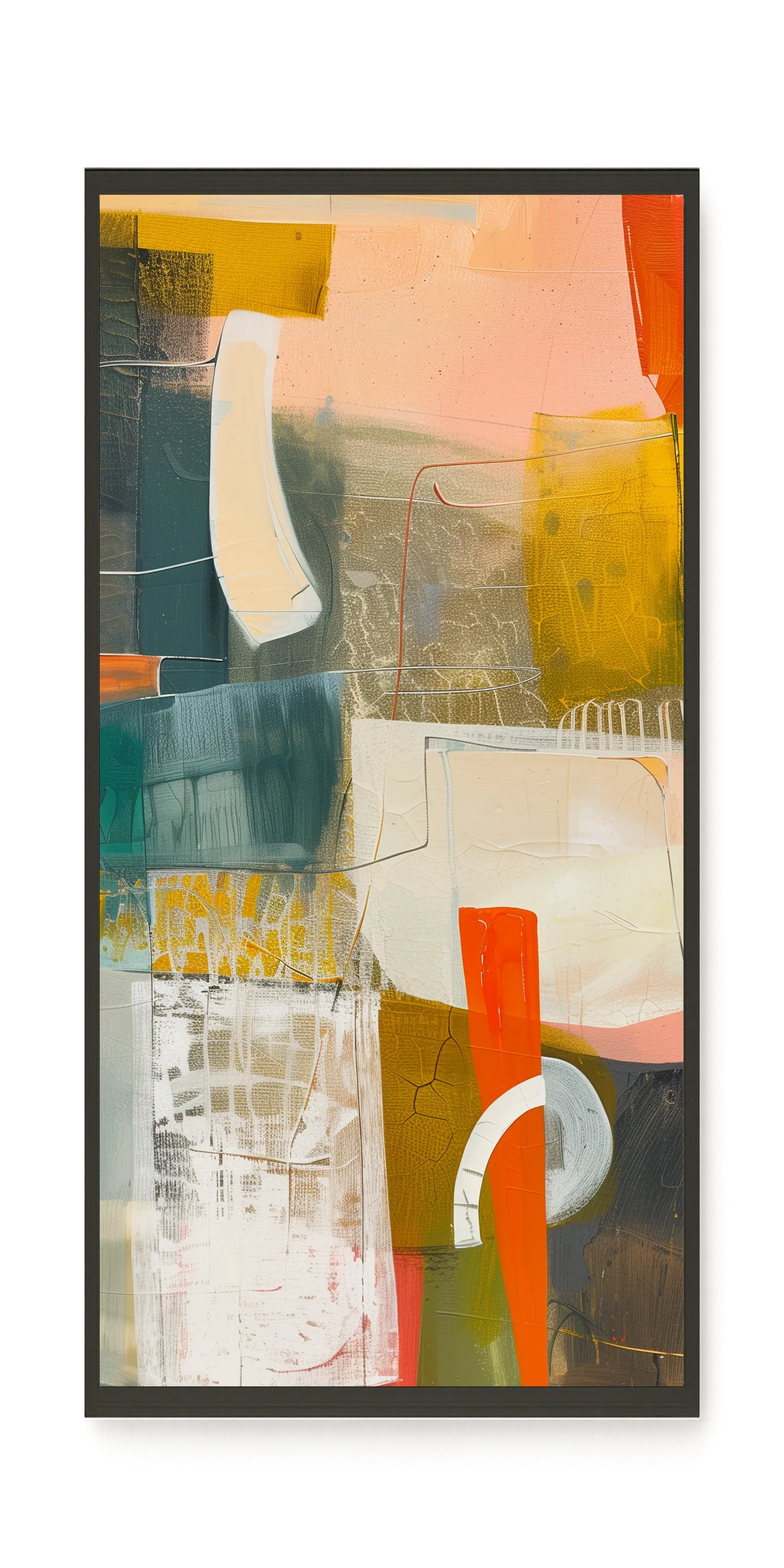 Abstract Duo Canvas Print