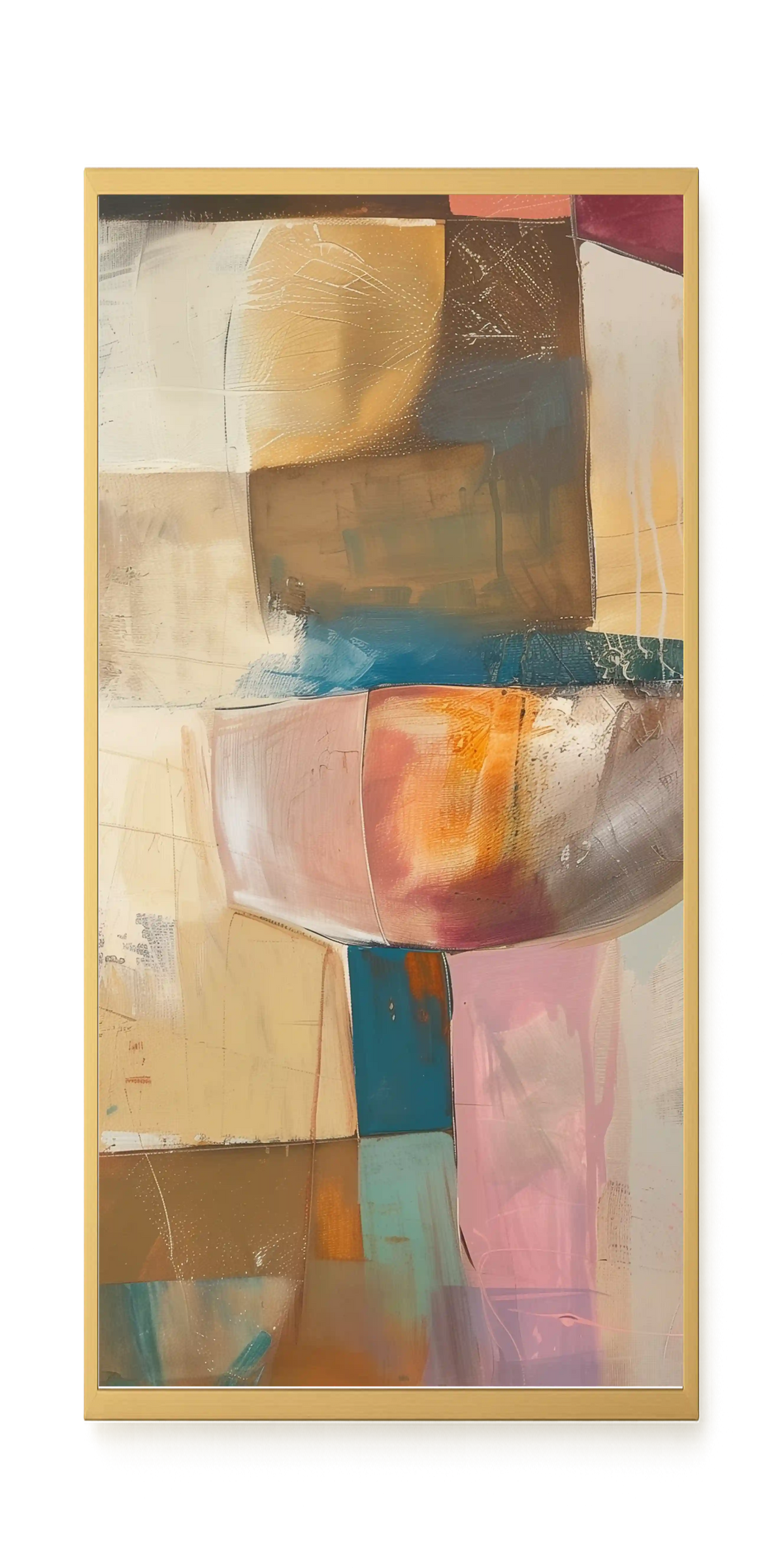 Abstract Colors Canvas Wall Art